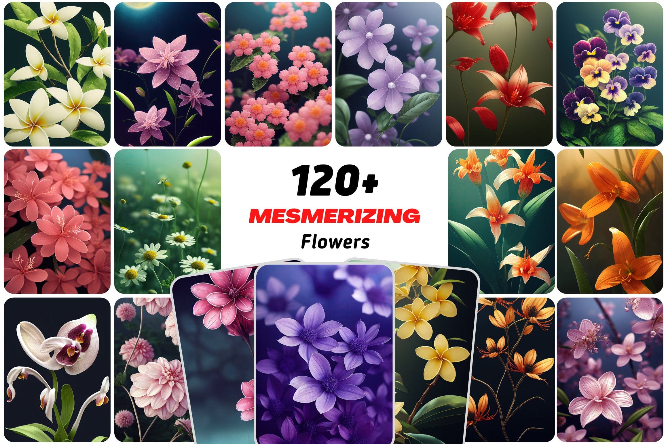 120+ Mesmerizing Flower Bundle Digital Download Sumobundle