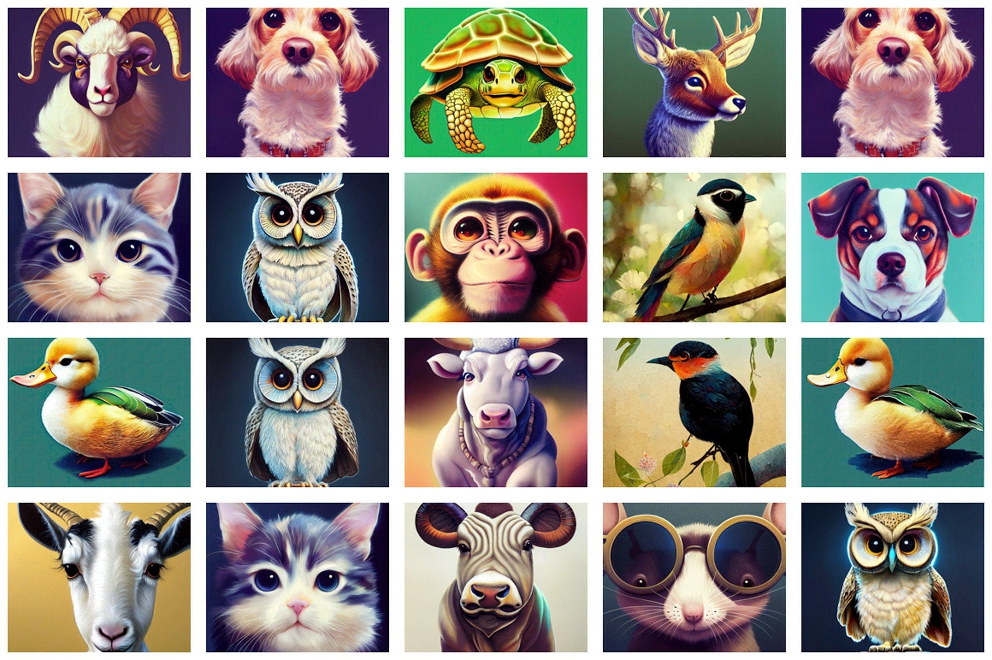 144 Stock Images with Cute  and Funny Animals Digital Download Sumobundle