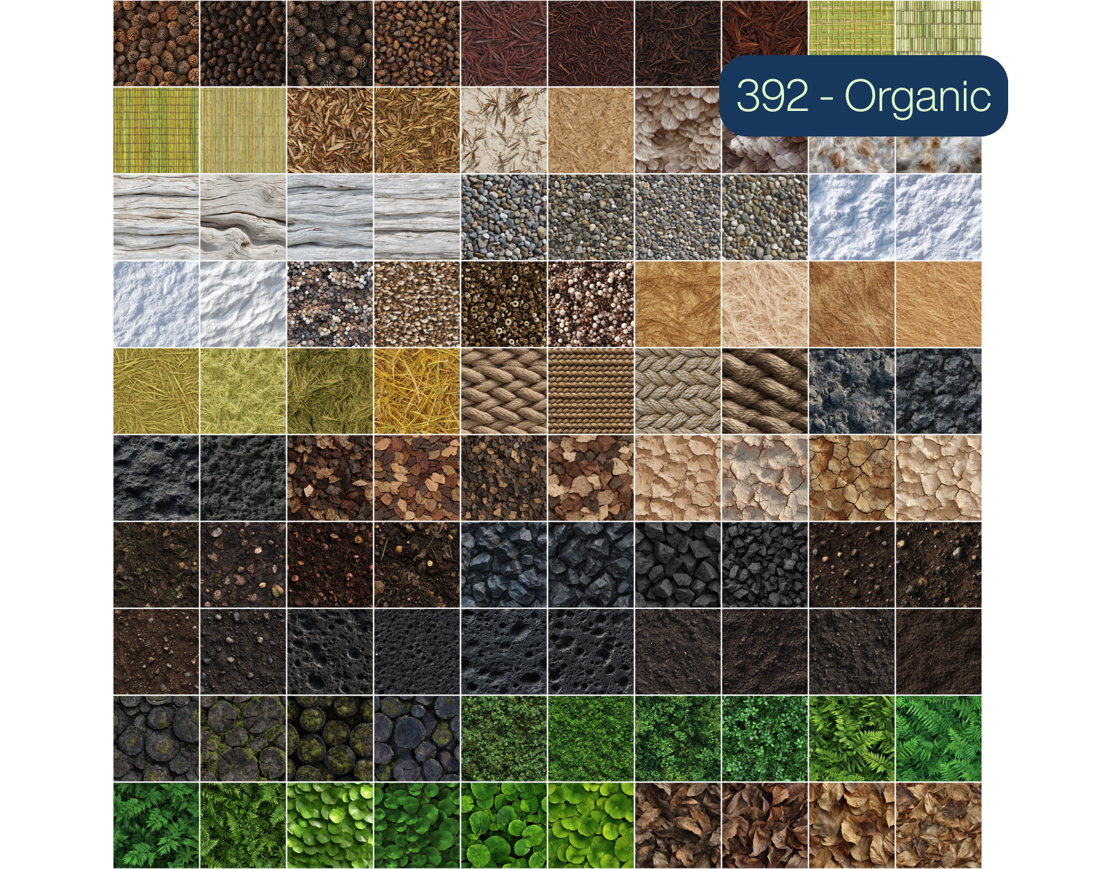 3155 Seamless Patterns Mega Bundle – Fabrics, Wood, Stone, Metal, Organic, Paper & More (Commercial Use)