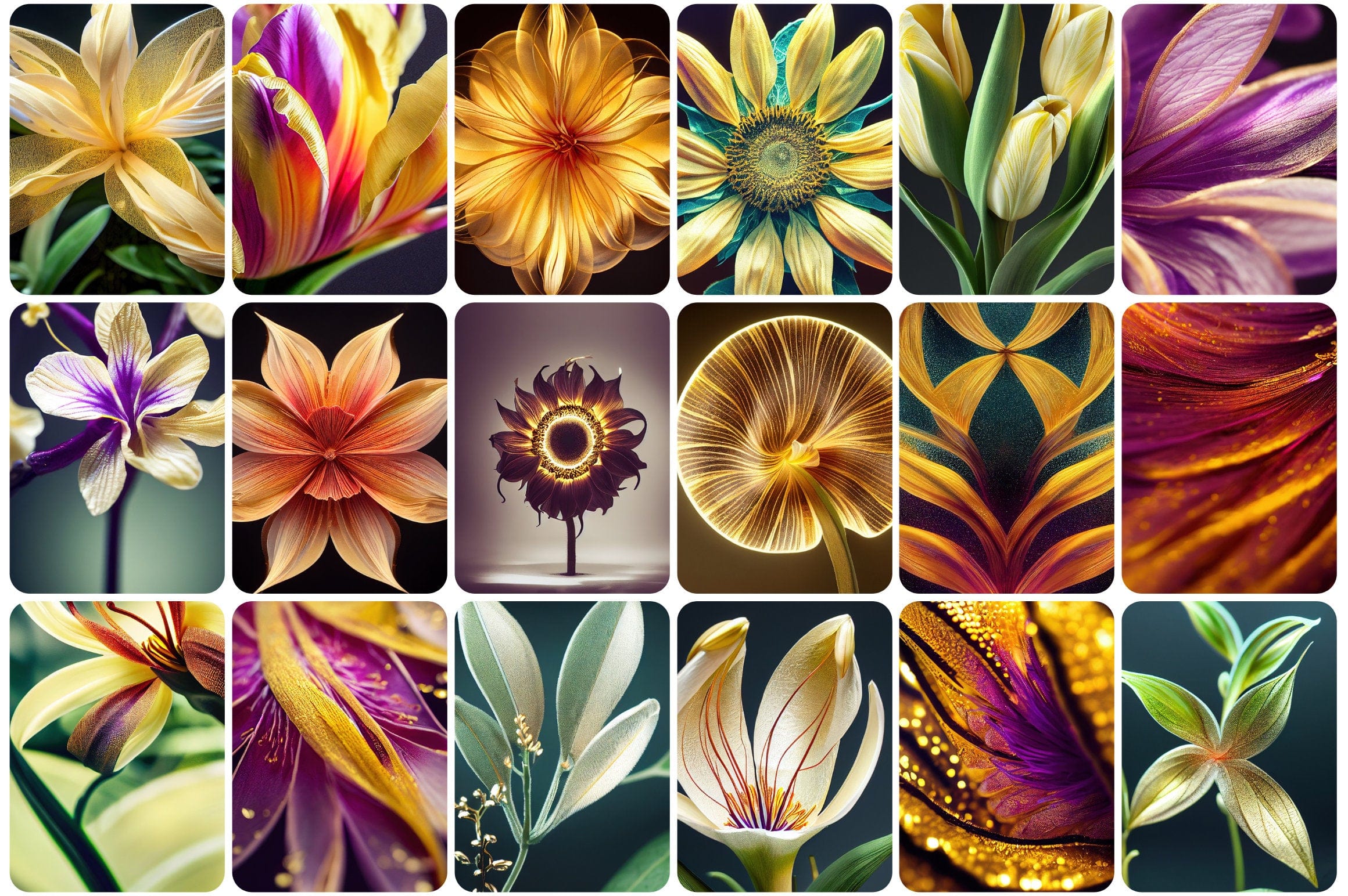 157 High-Quality Macro Flower Images Bundle - Perfect for Photography, Graphic Design, and Home Decor - Collection of Close-up Floral Images Digital Download Sumobundle