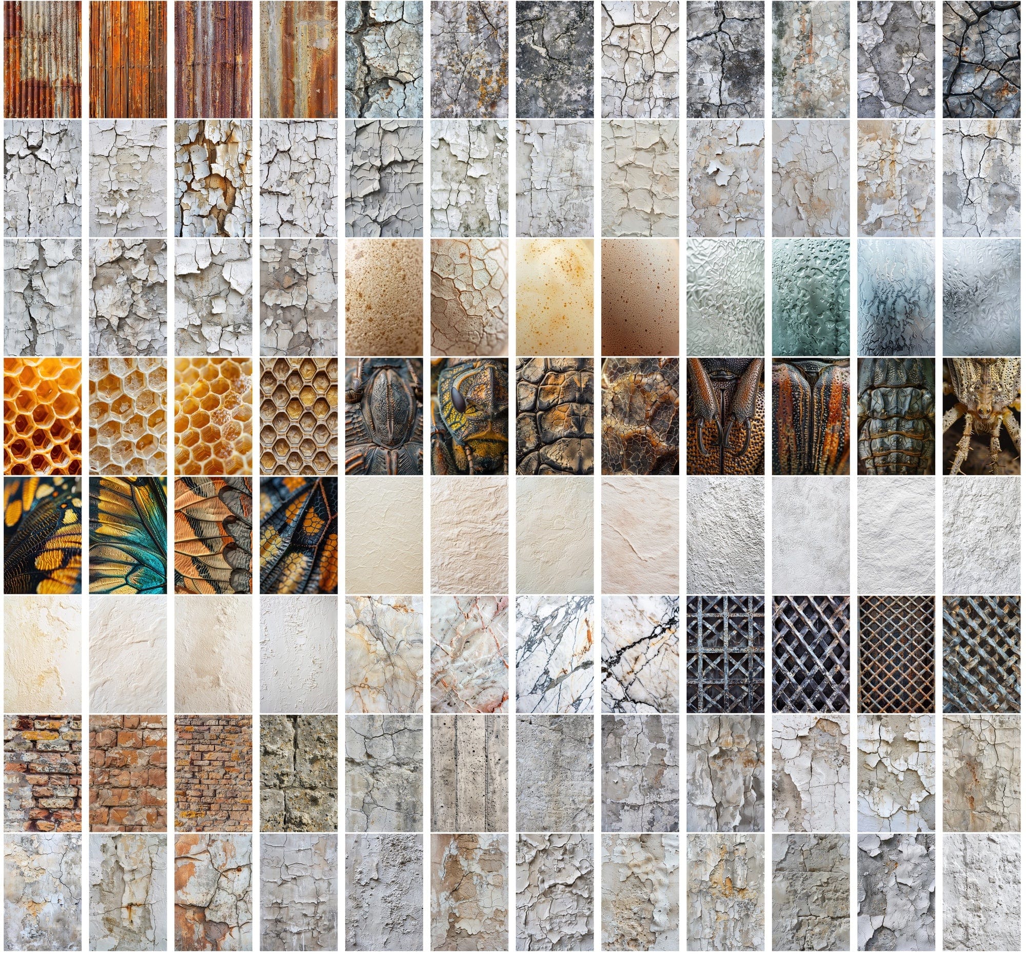 1700+ High-Resolution Texture JPG Images | Plaster, Urban, Fabric, Organic, Abstract & More | Commercial License Digital Download Sumobundle