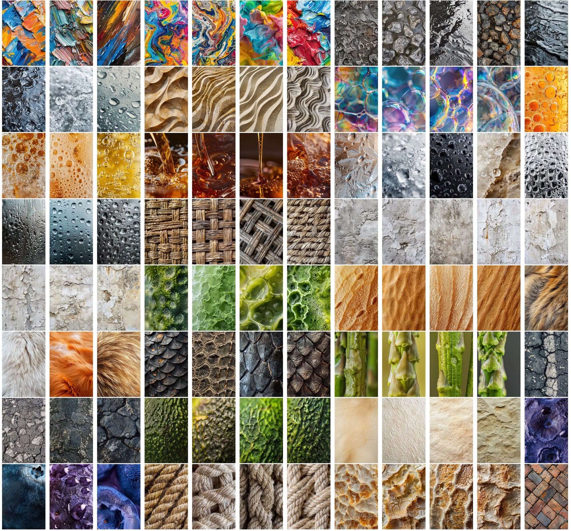 1700+ High-Resolution Texture JPG Images | Plaster, Urban, Fabric, Organic, Abstract & More | Commercial License Digital Download Sumobundle