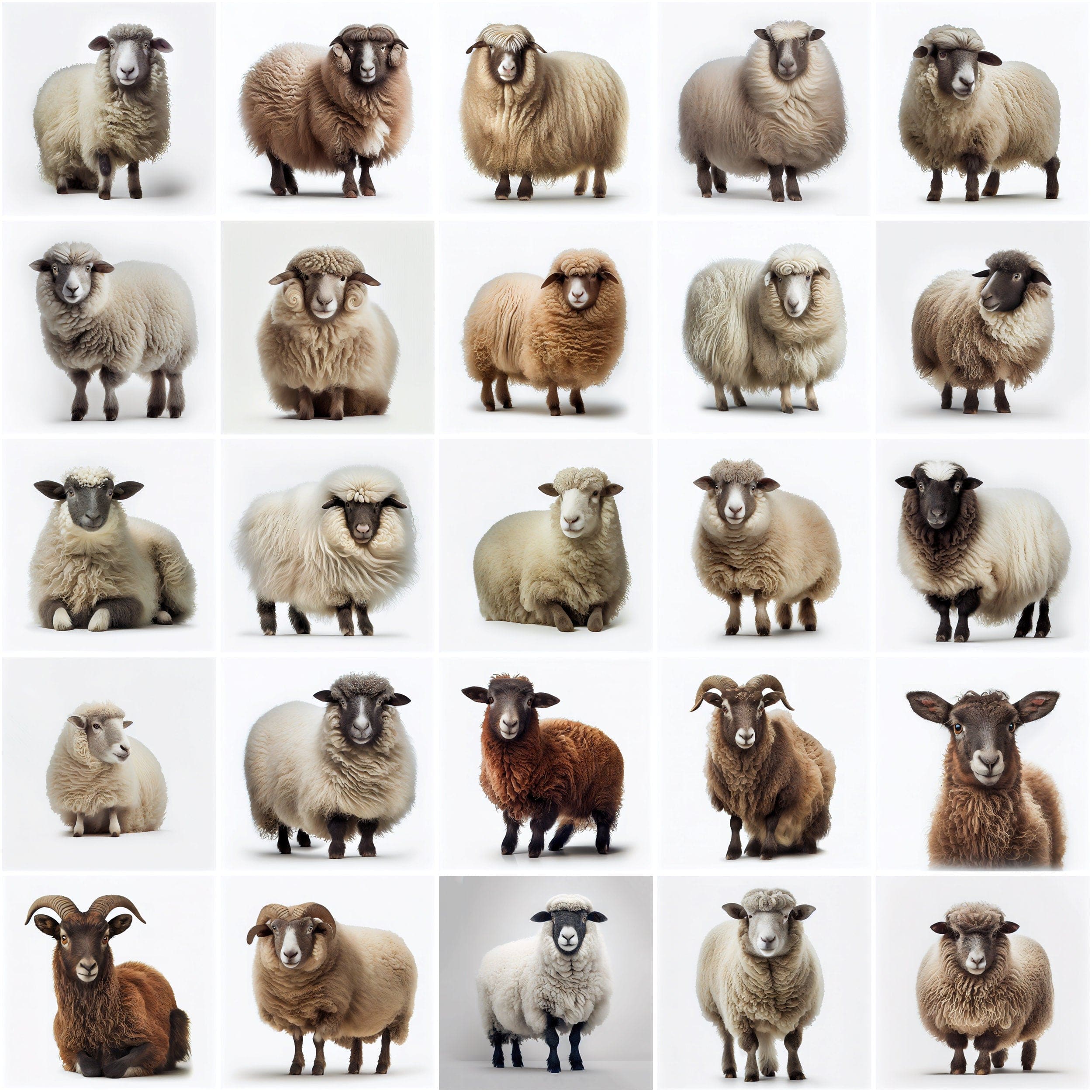 180 Cute Images with Sheep Breeds, Sheep breeds clipart. Sheep Breeds of the World: A Stunning Collection of Images for Farmers Digital Download Sumobundle