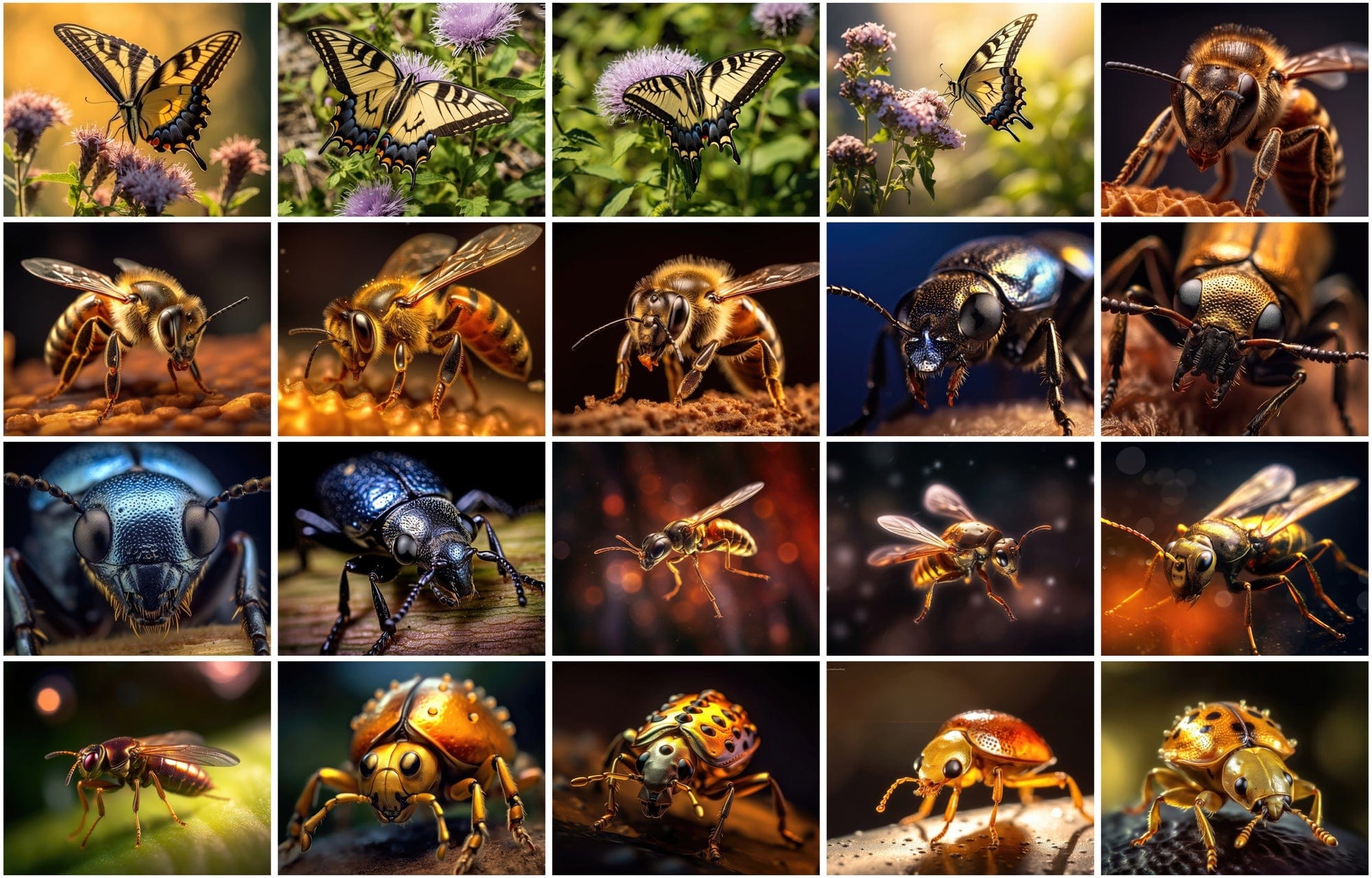 188 High-Resolution Macro Insect Images Bundle, Commercial License Included Digital Download Sumobundle