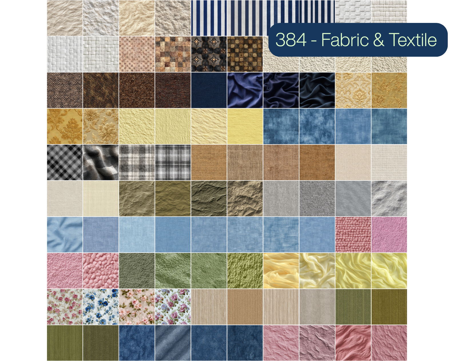 3155 Seamless Patterns Mega Bundle – Fabrics, Wood, Stone, Metal, Organic, Paper & More (Commercial Use)