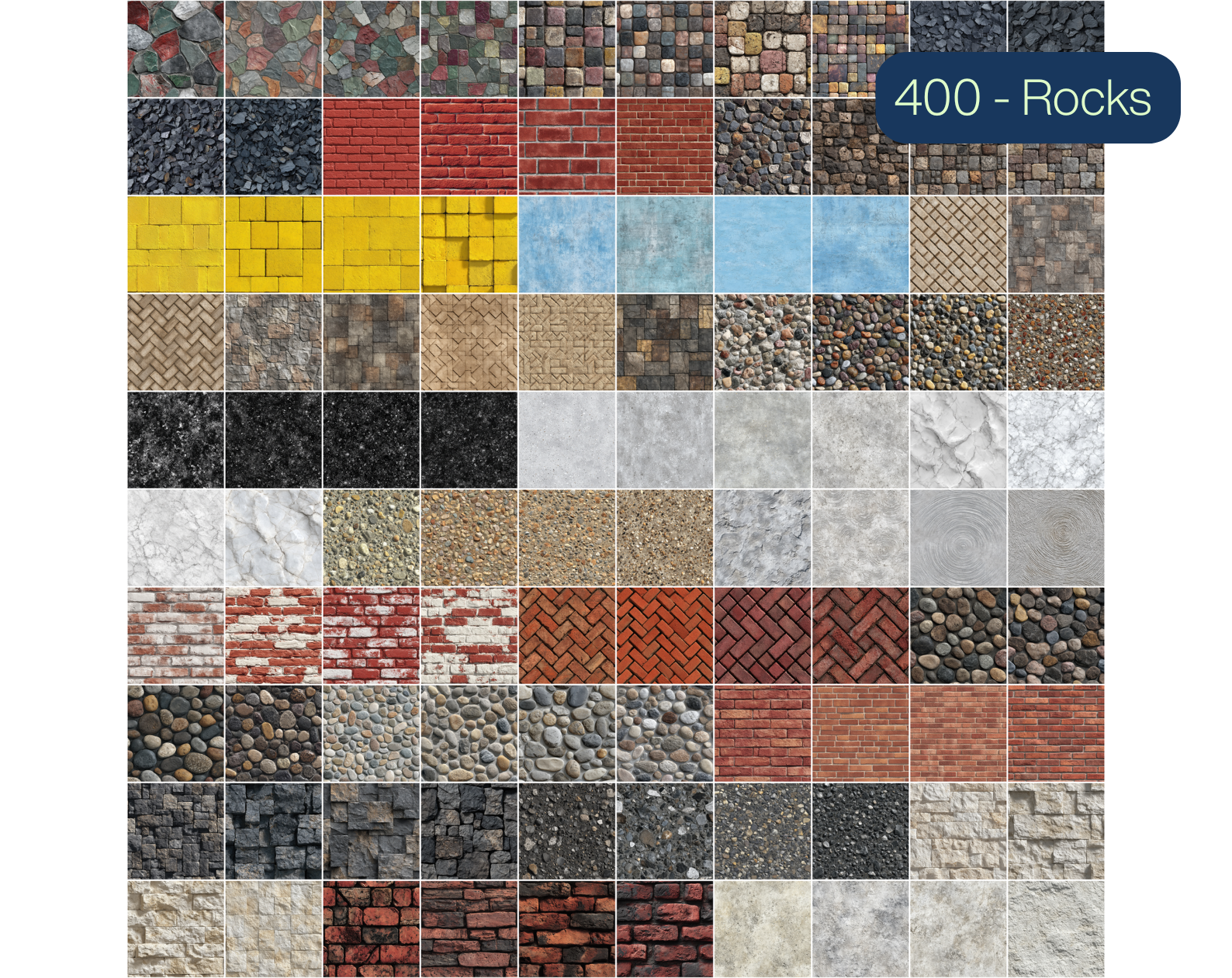 3155 Seamless Patterns Mega Bundle – Fabrics, Wood, Stone, Metal, Organic, Paper & More (Commercial Use)