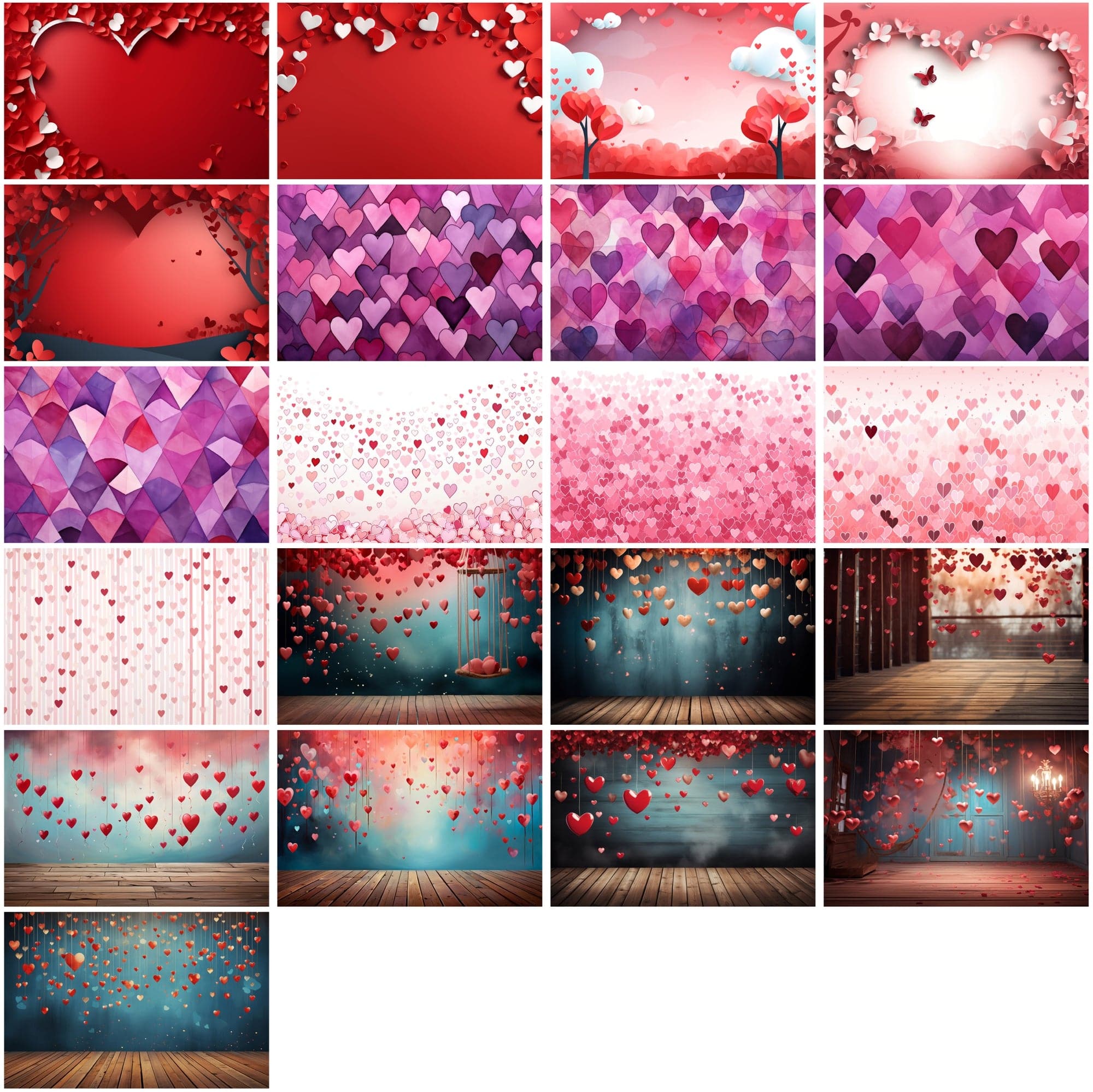 330 Love-Themed High-Resolution JPG Images for Valentine's Digital Download Sumobundle