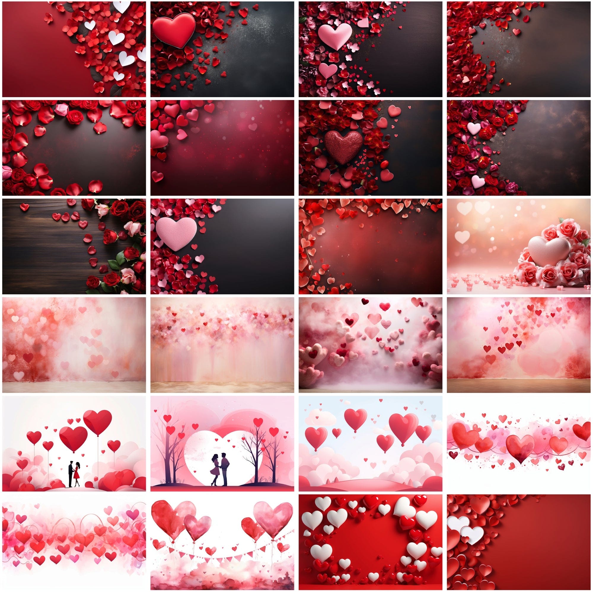 330 Love-Themed High-Resolution JPG Images for Valentine's Digital Download Sumobundle