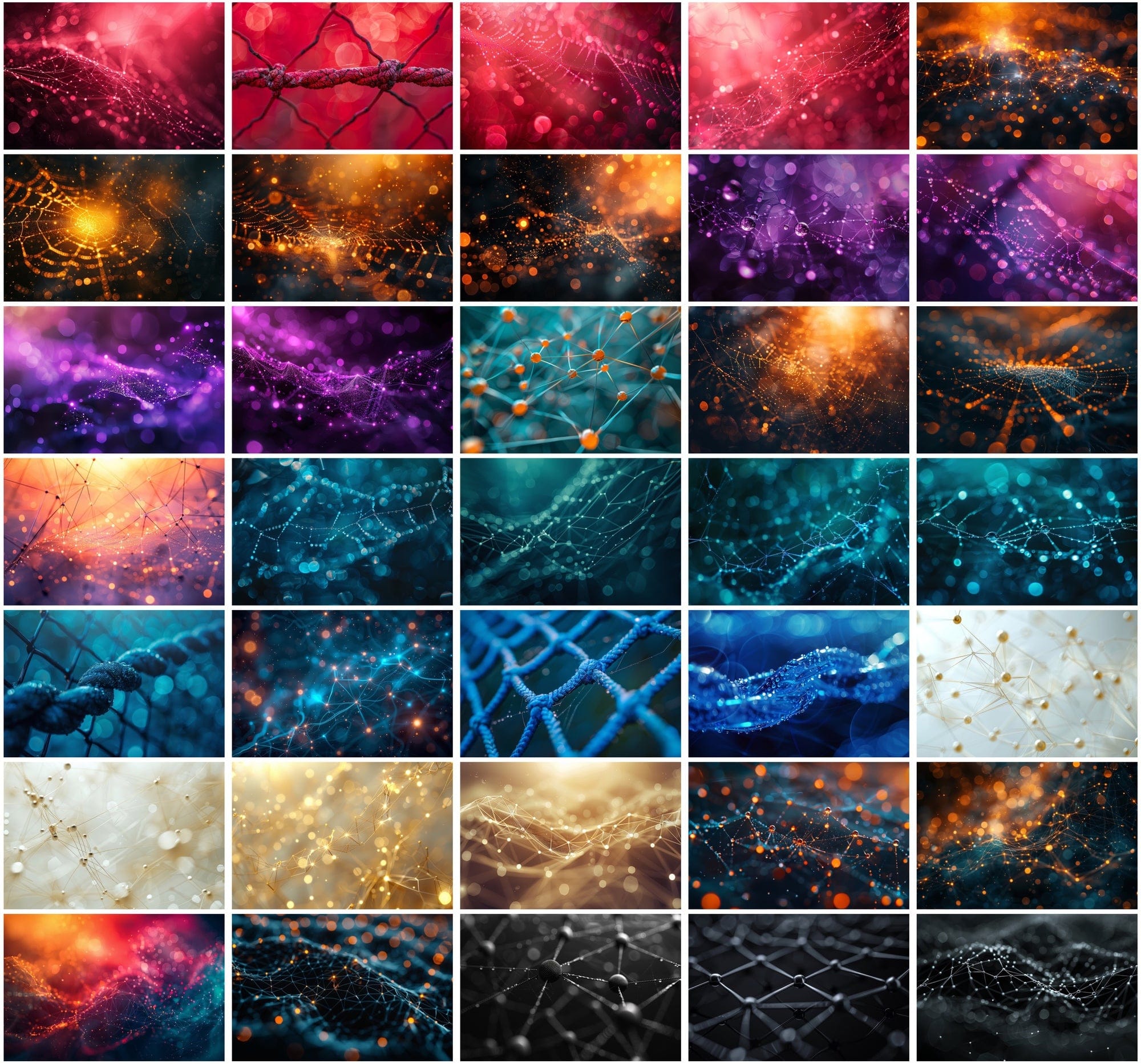 420 Images: Luminous Grids - The Beauty of Abstract Connections Digital Download Sumobundle