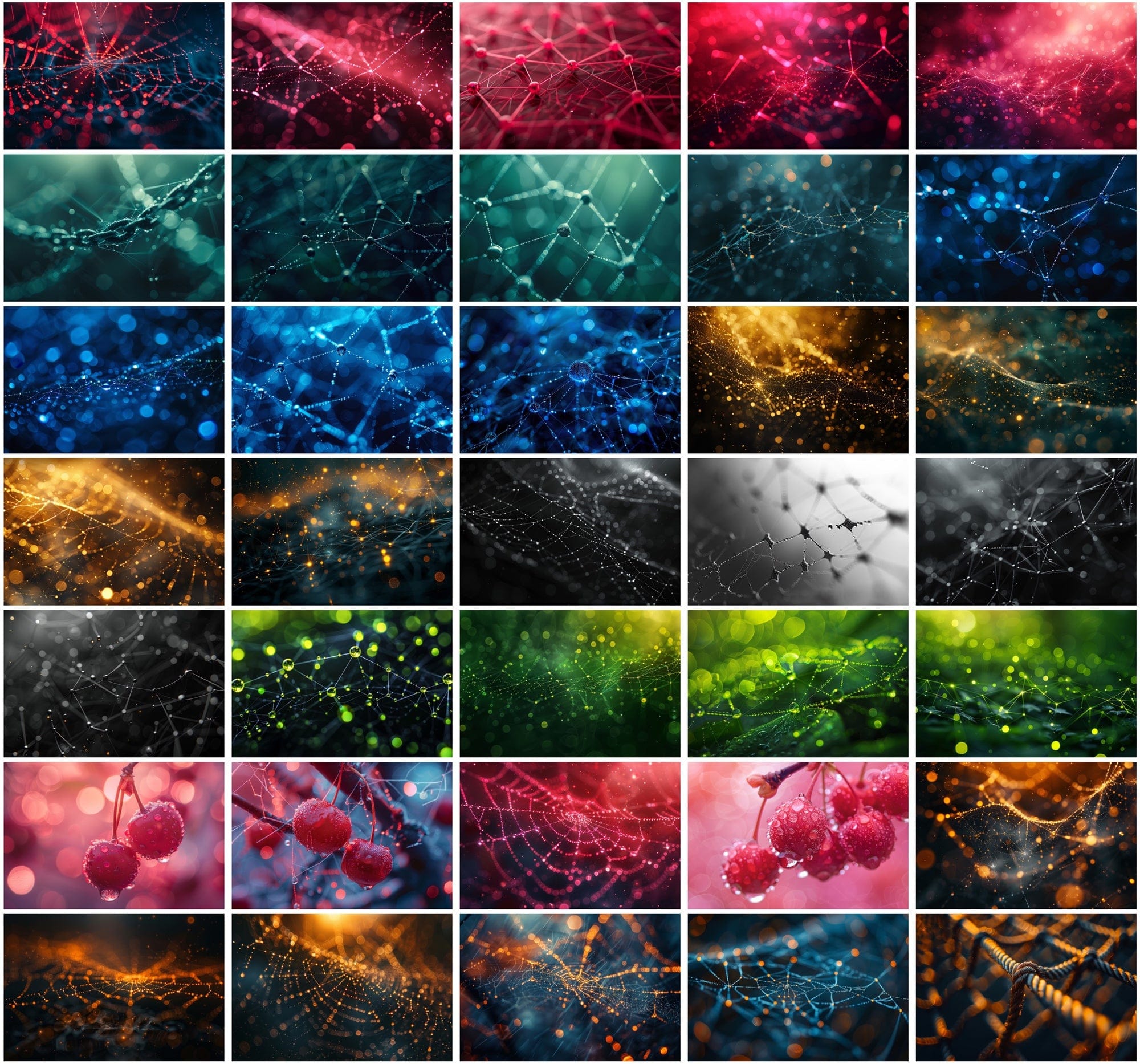 420 Images: Luminous Grids - The Beauty of Abstract Connections Digital Download Sumobundle