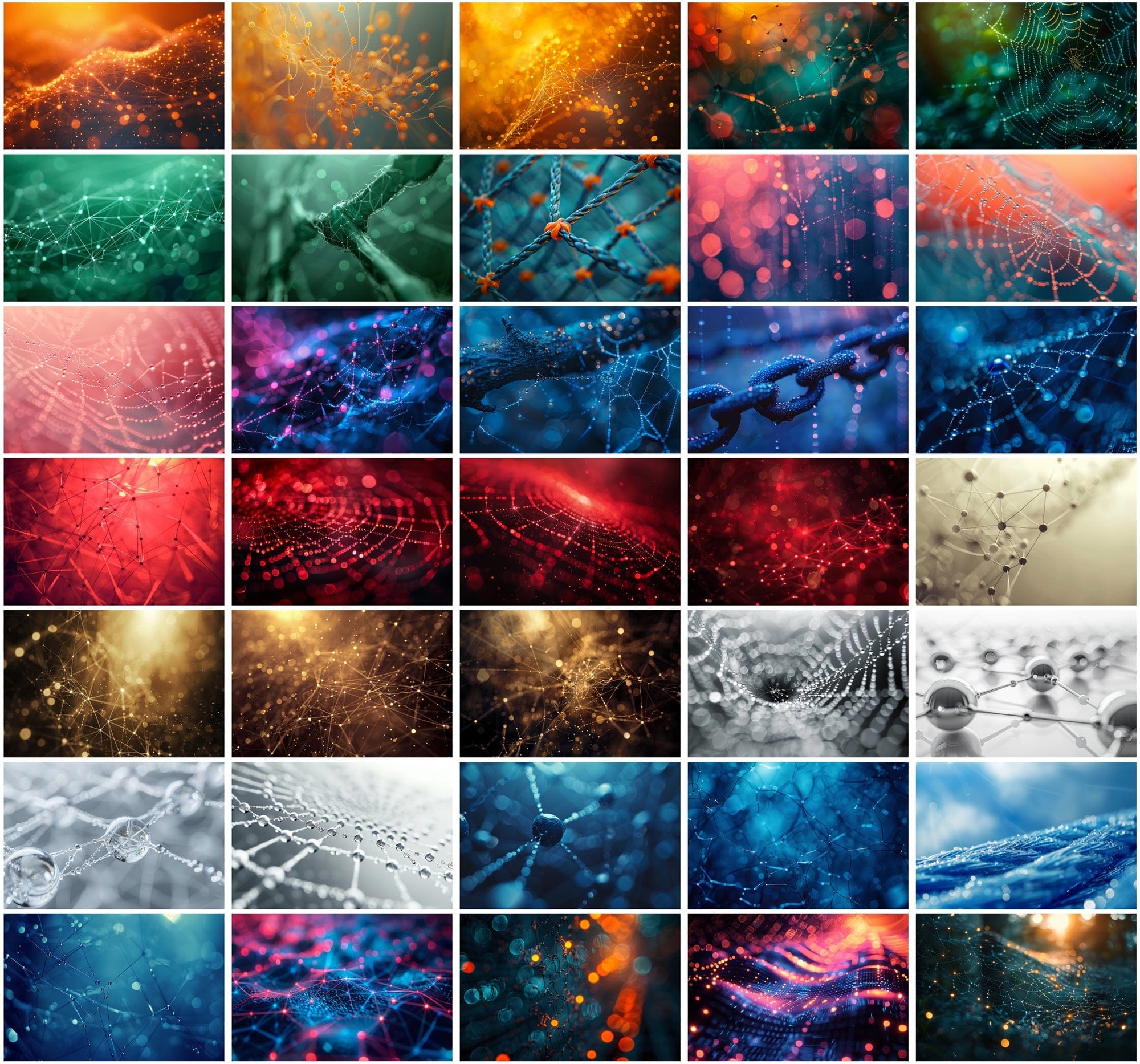 420 Images: Luminous Grids - The Beauty of Abstract Connections Digital Download Sumobundle