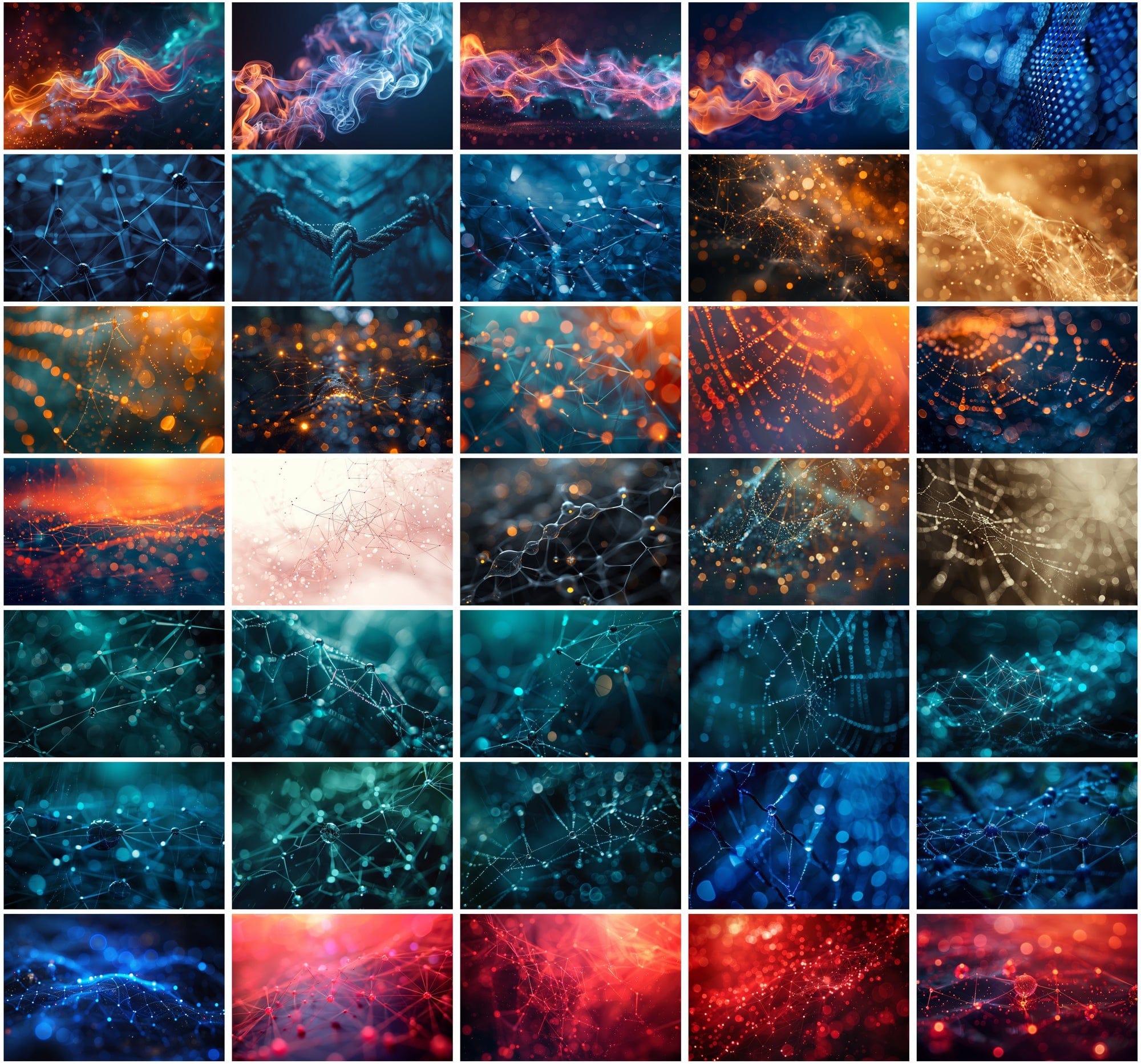 420 Images: Luminous Grids - The Beauty of Abstract Connections Digital Download Sumobundle