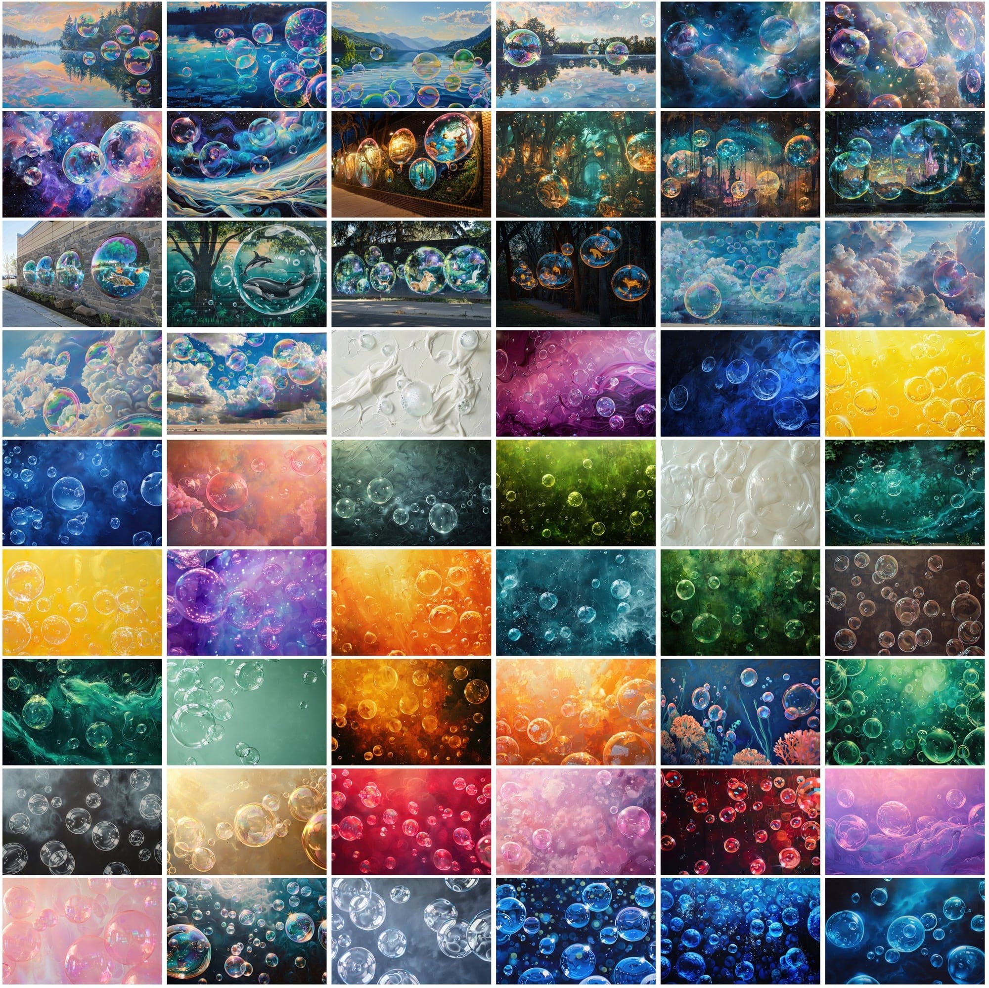 500 Unique Artistic Colourful Soap Bubbles Background Images Digital Download Sumobundle