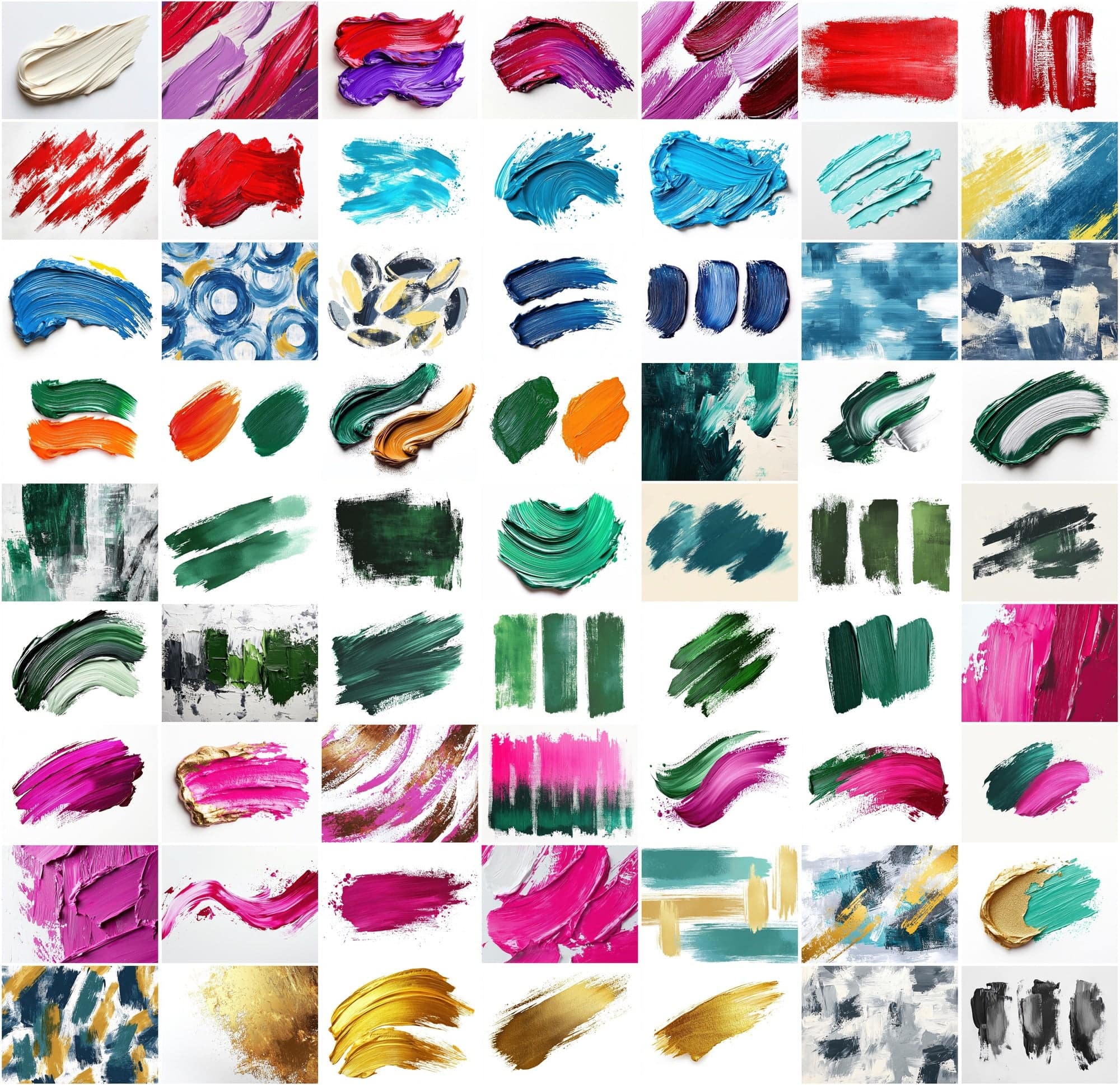 580 High-Resolution Brush Stroke Backgrounds Digital Download Sumobundle