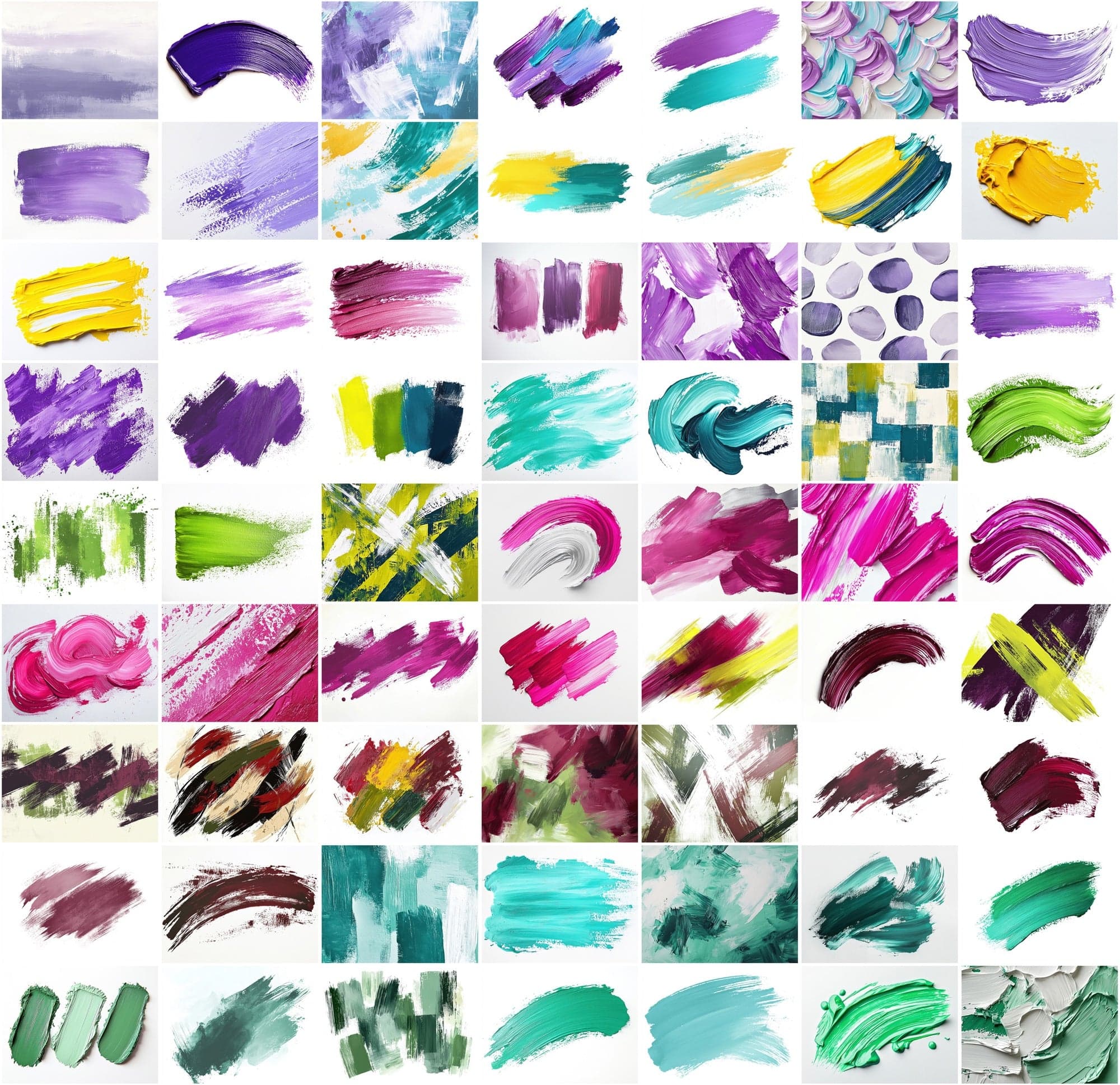 580 High-Resolution Brush Stroke Backgrounds Digital Download Sumobundle