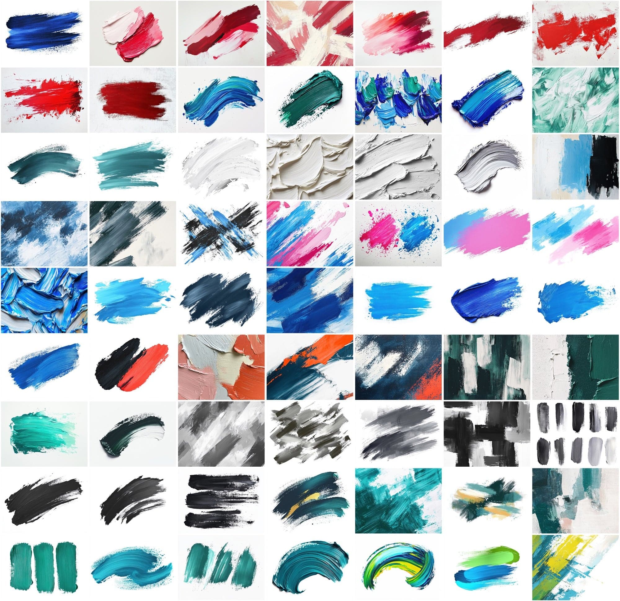 580 High-Resolution Brush Stroke Backgrounds Digital Download Sumobundle