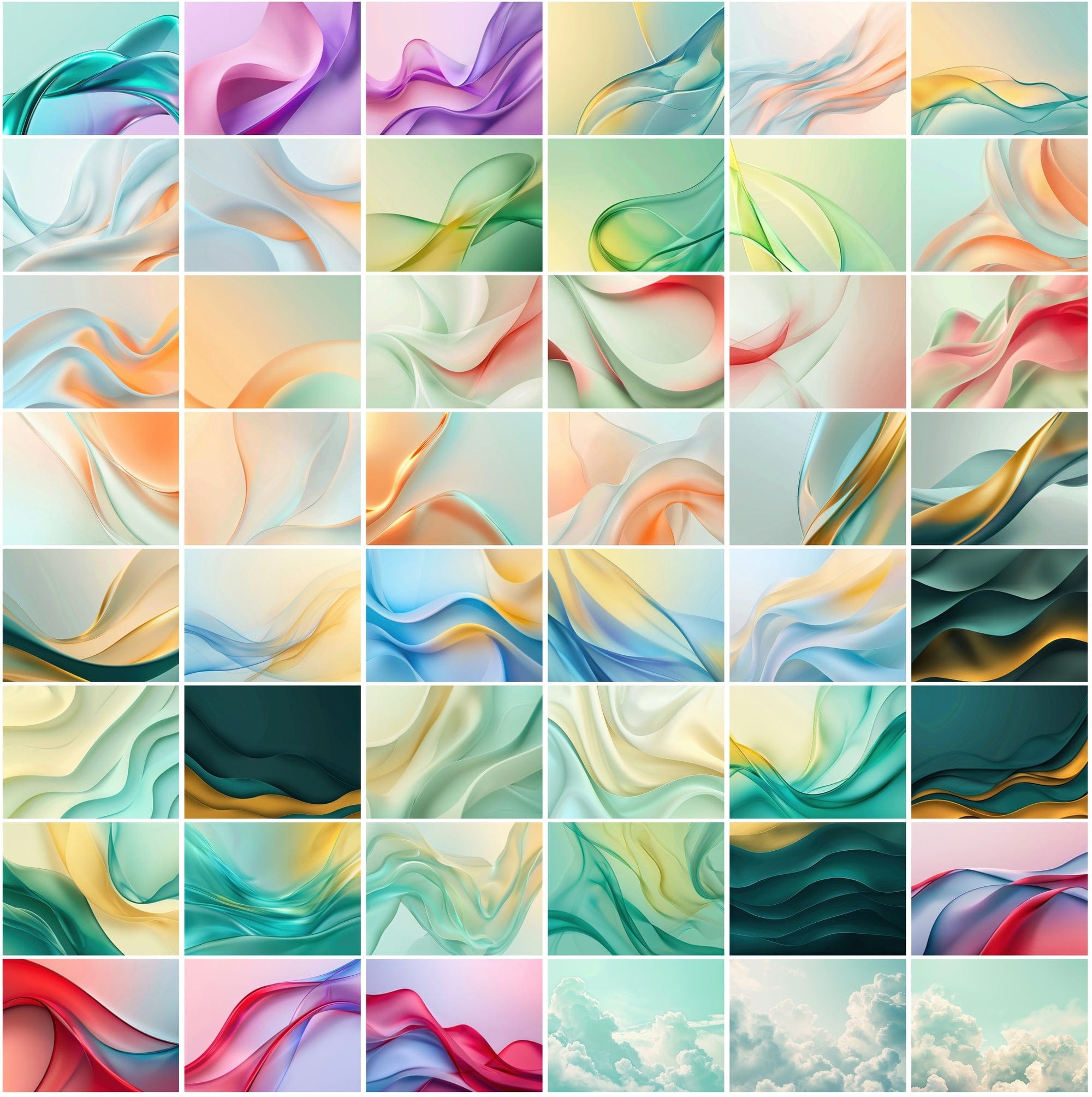 800+ High-Resolution Colorful Backgrounds - Commercial License Included Digital Download Sumobundle