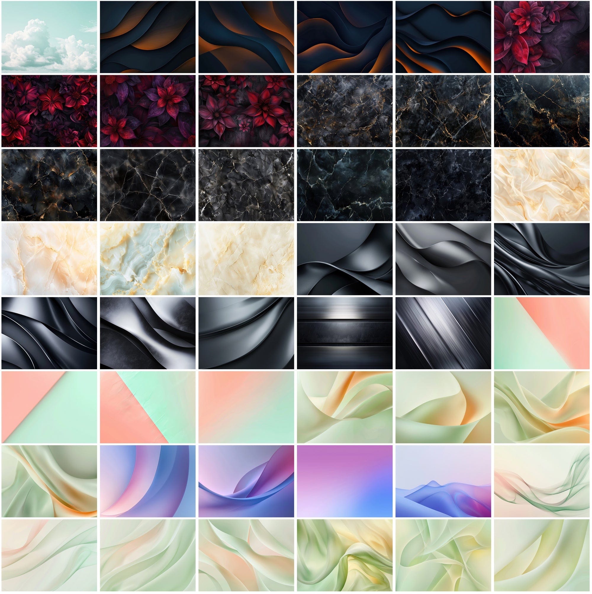 800+ High-Resolution Colorful Backgrounds - Commercial License Included Digital Download Sumobundle