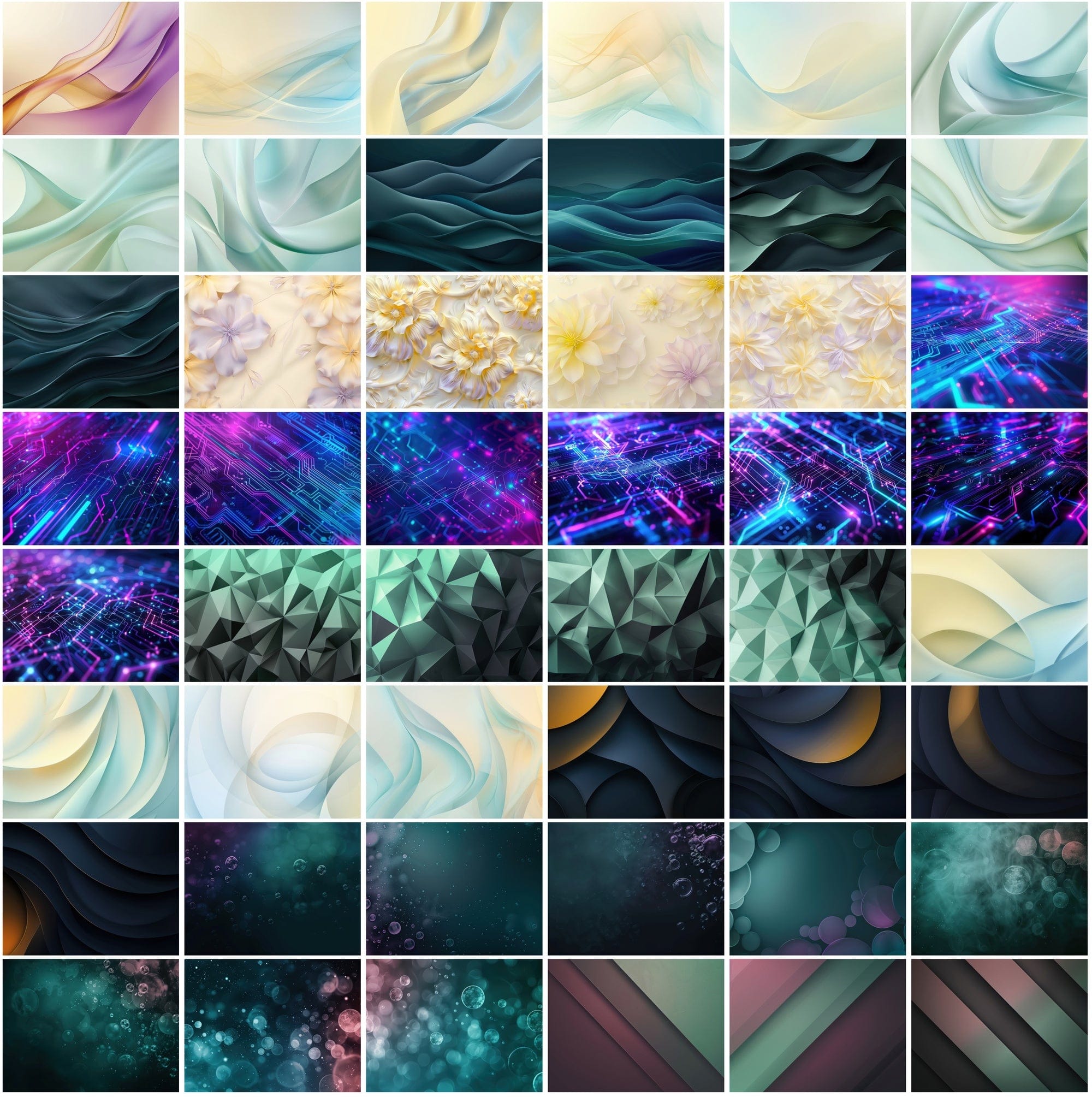 800+ High-Resolution Colorful Backgrounds - Commercial License Included Digital Download Sumobundle