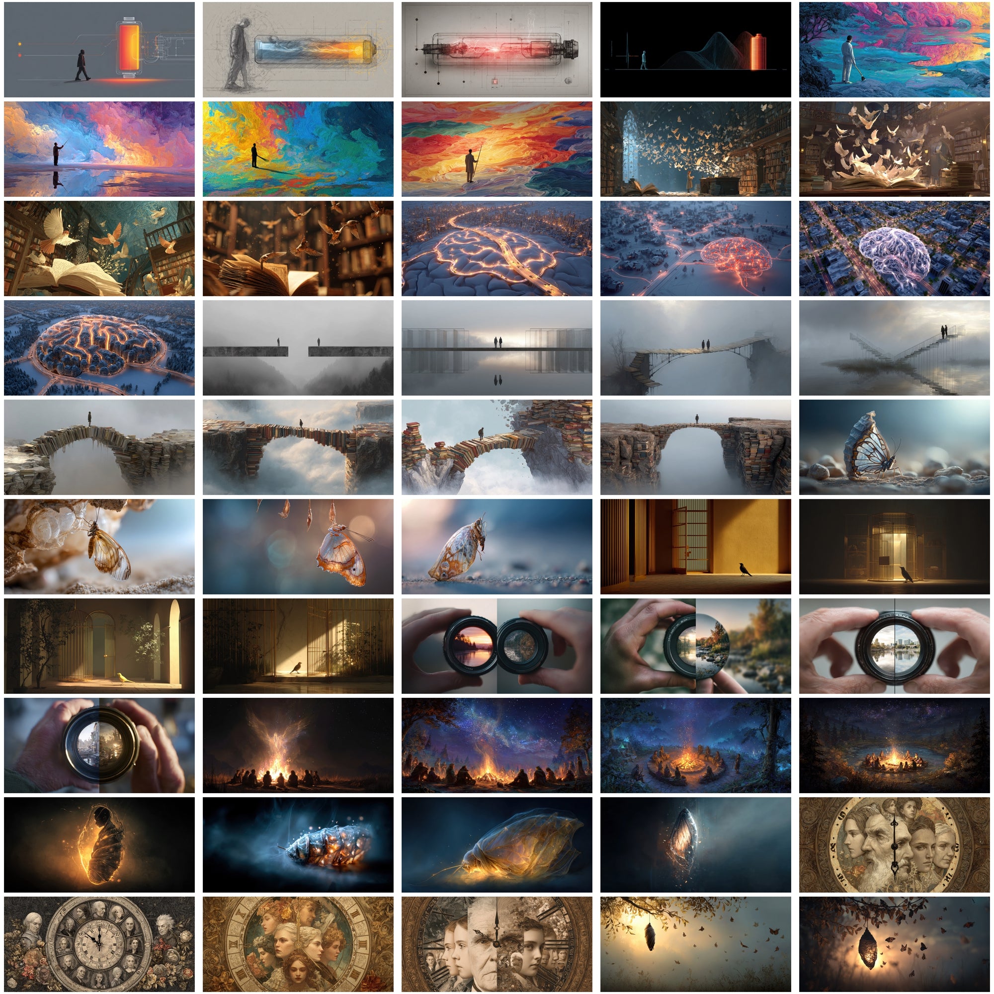 615 Conceptual Images – Surreal & Symbolic Art Collection for Designers, Thinkers, and Creators