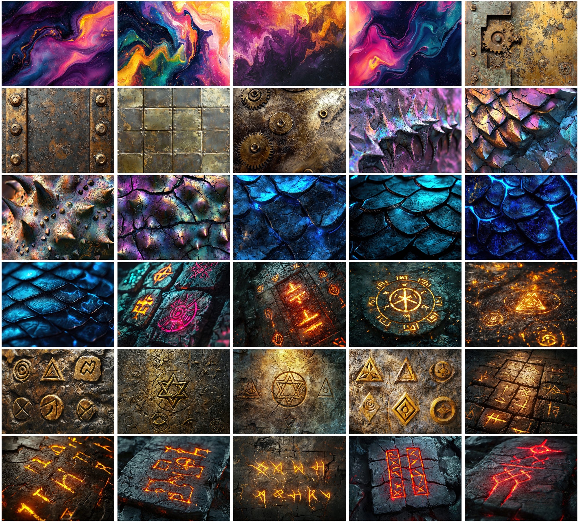 490 Fantasy and Sci-Fi Textures