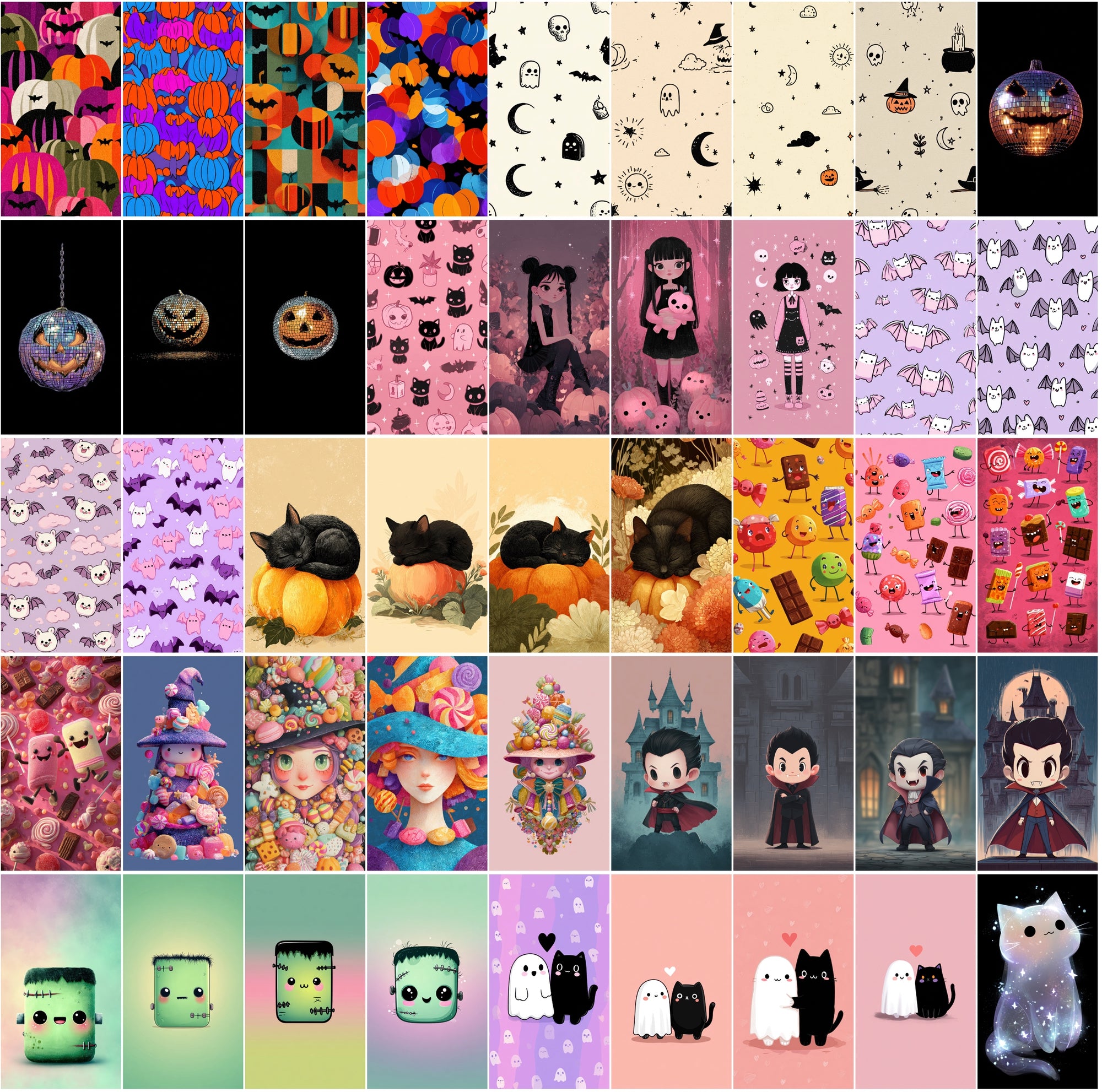 600 Halloween Images – Kawaii, Spooky & Aesthetic Designs