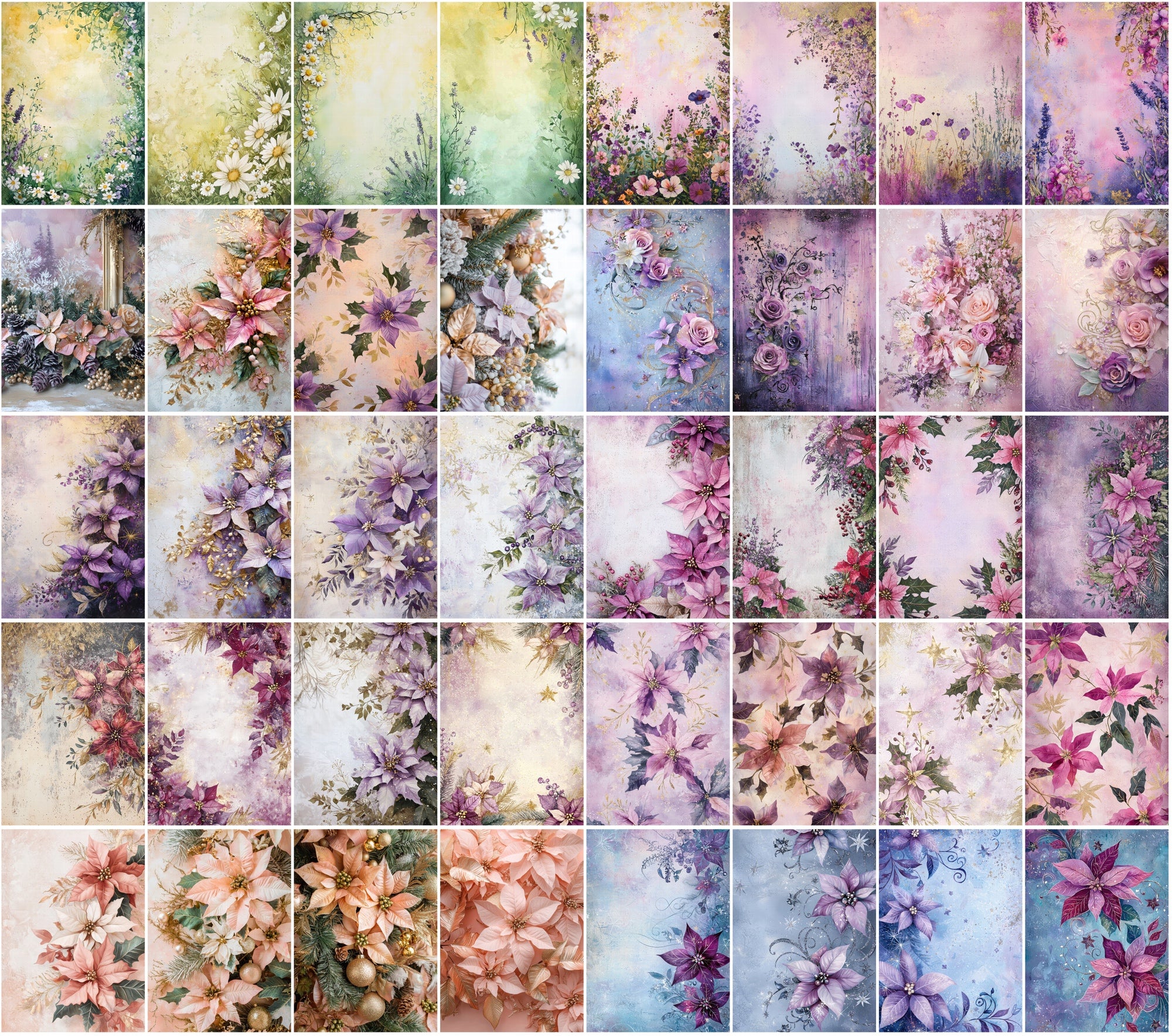 530 Premium Scrapbooking Backgrounds