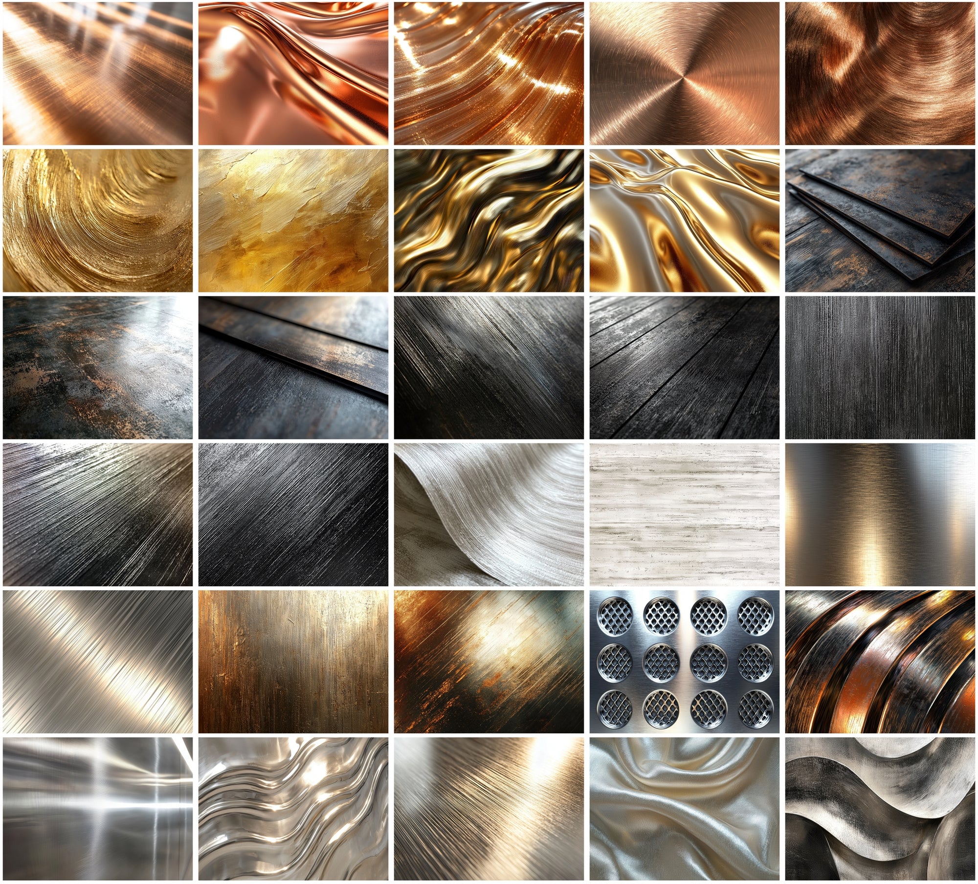 460 Metal and Industrial Textures - Commercial Use JPG Bundle