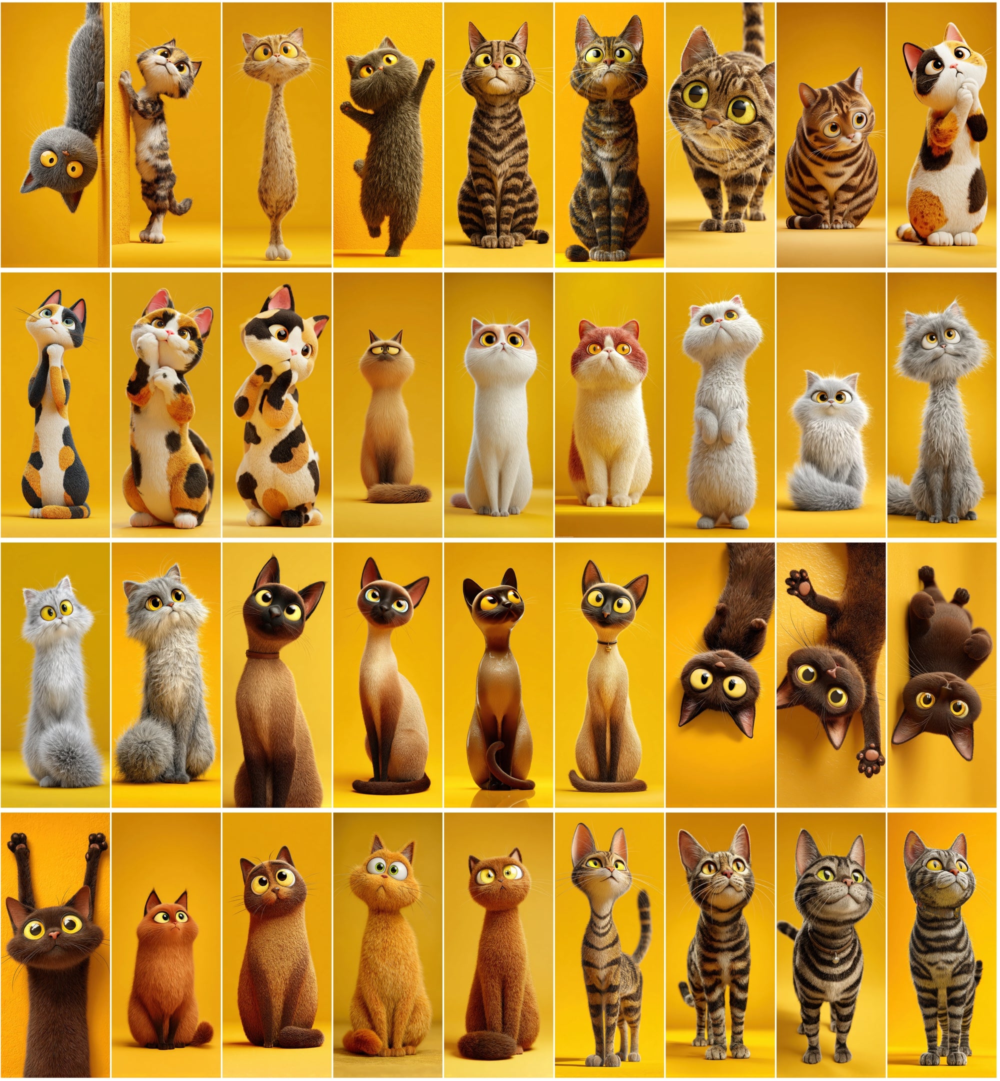 578 Funny Animal Images | Cartoon Cats & Dogs Clipart