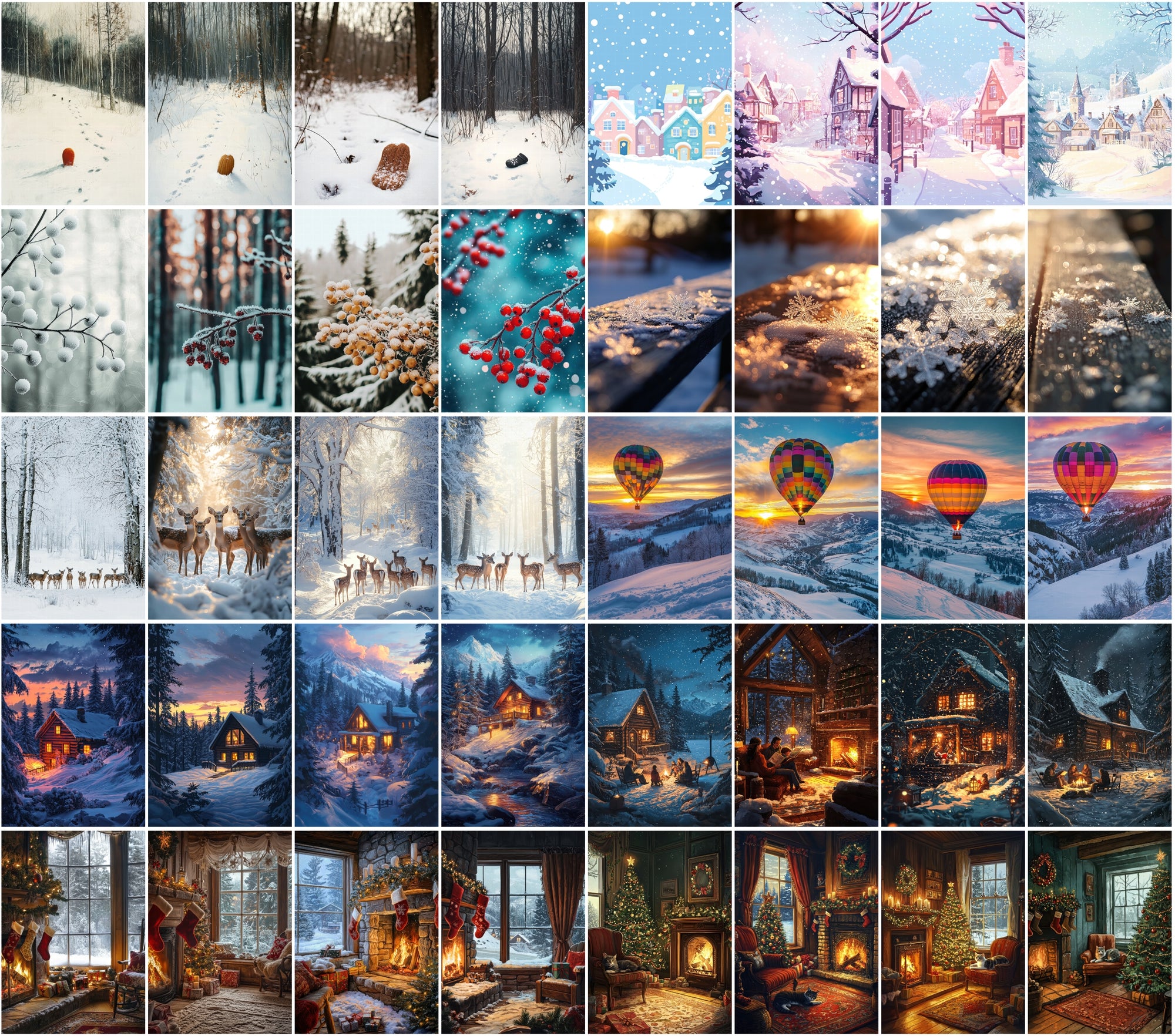 430 Winter Postcard & Scene Images