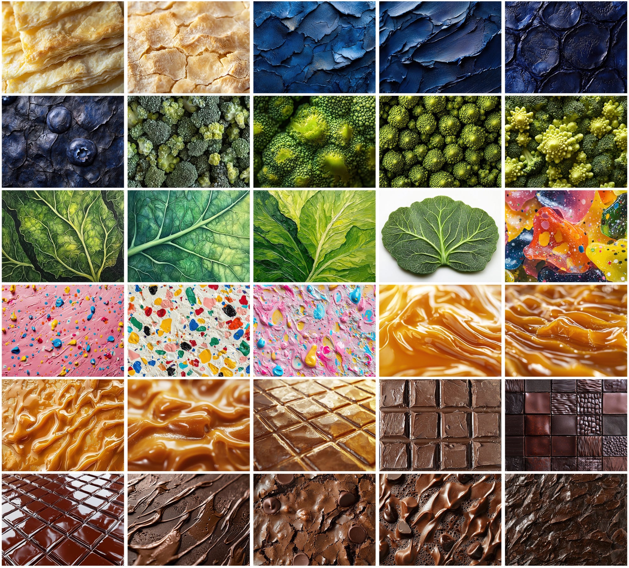 500 Food and Organic Material Textures