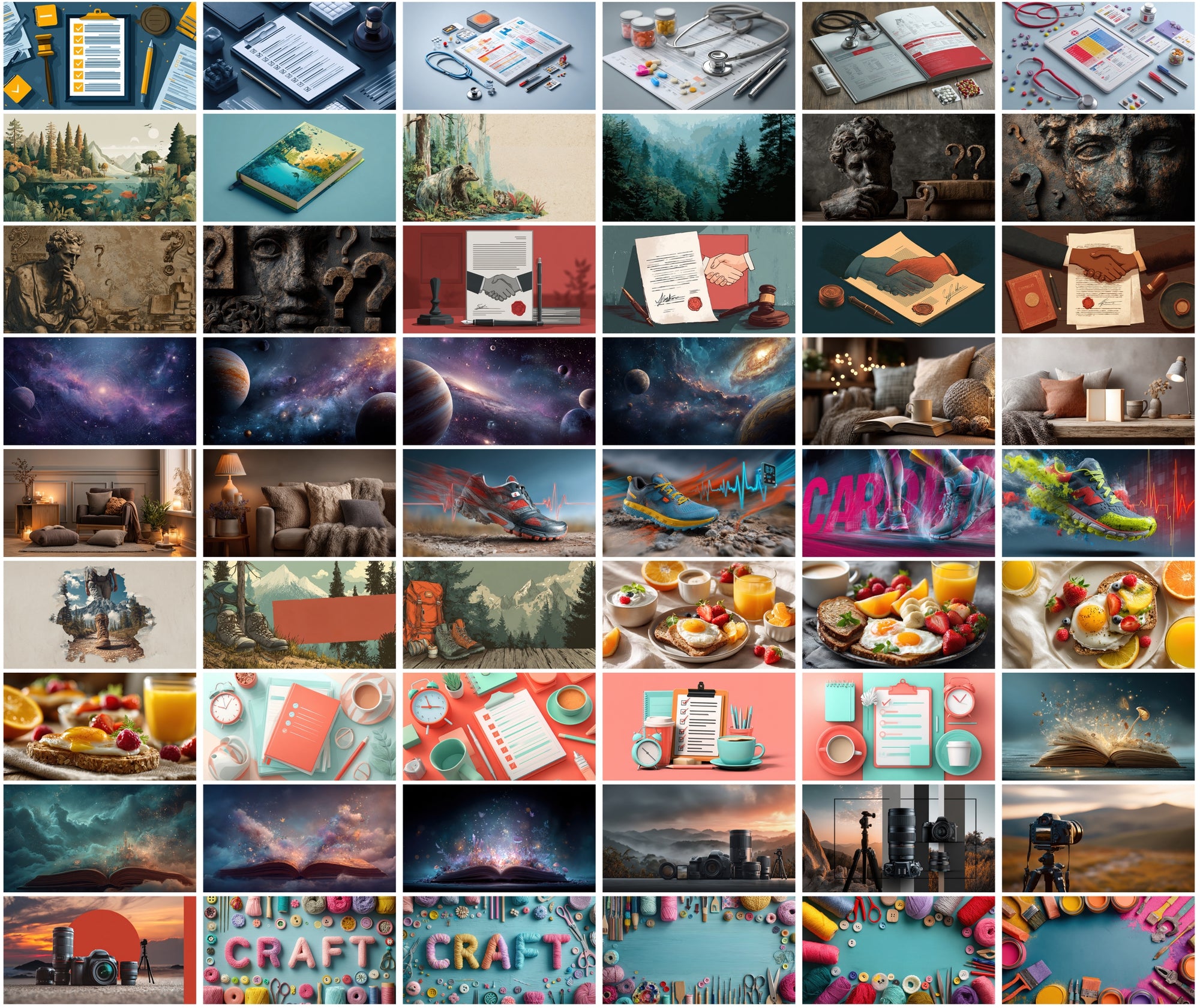 590 Vibrant JPG Images | Modern Lifestyle & Niche Themes