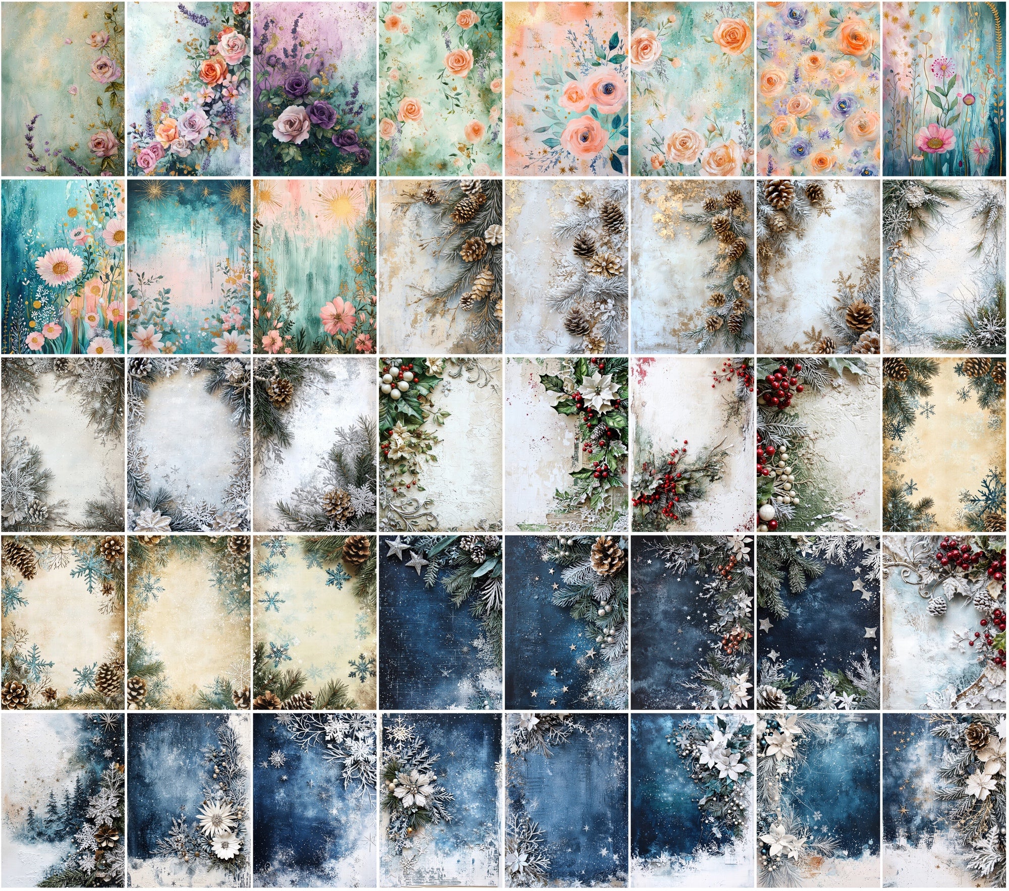 530 Premium Scrapbooking Backgrounds