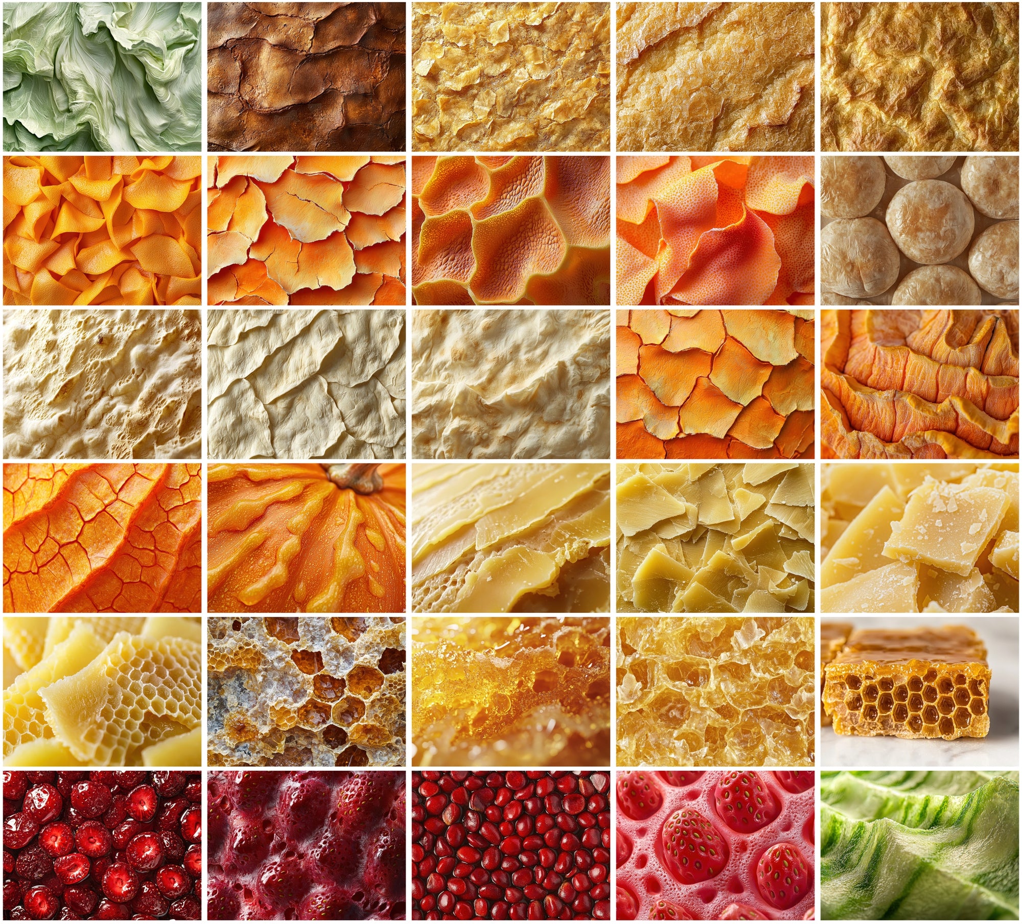 500 Food and Organic Material Textures