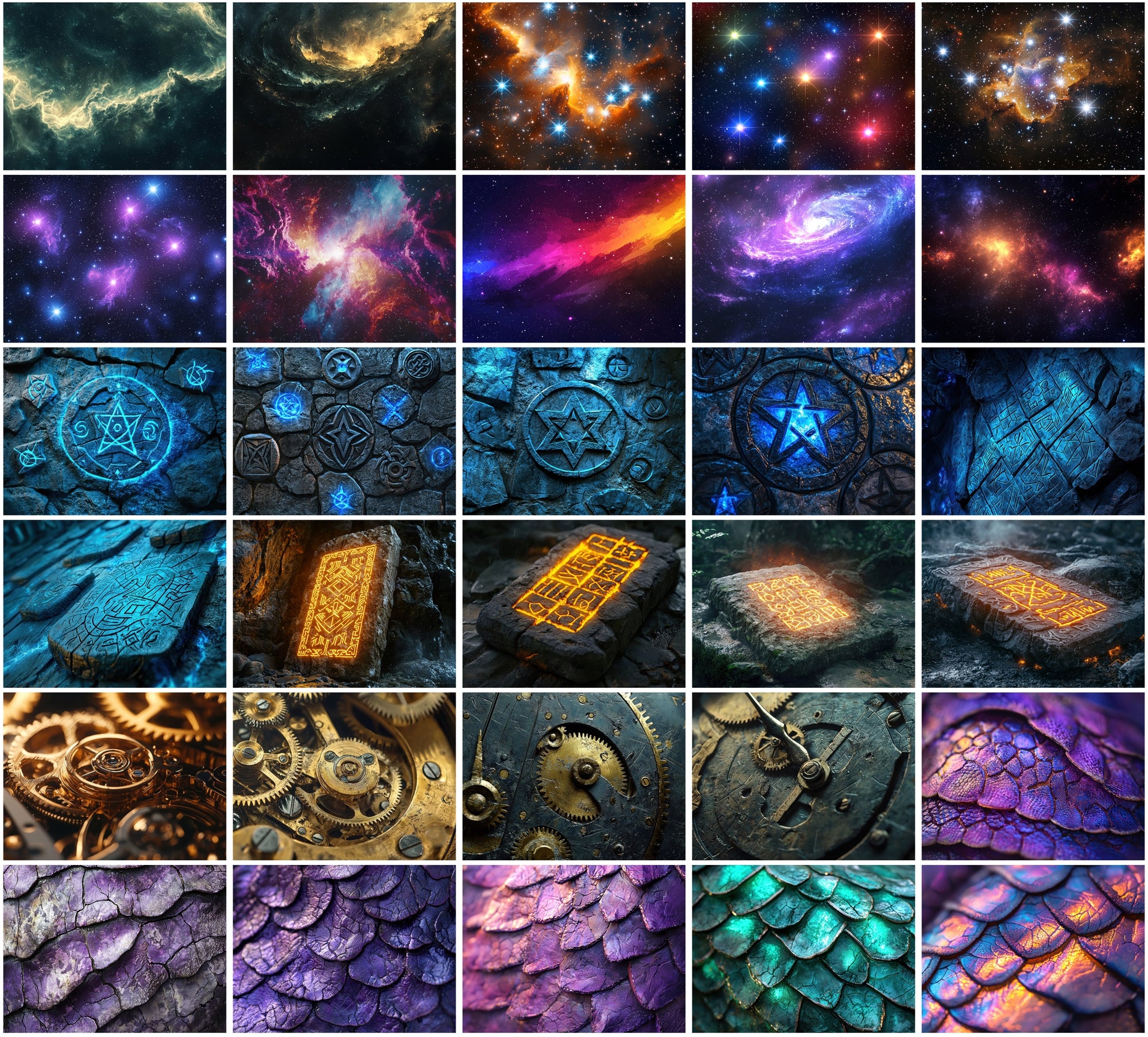 490 Fantasy and Sci-Fi Textures