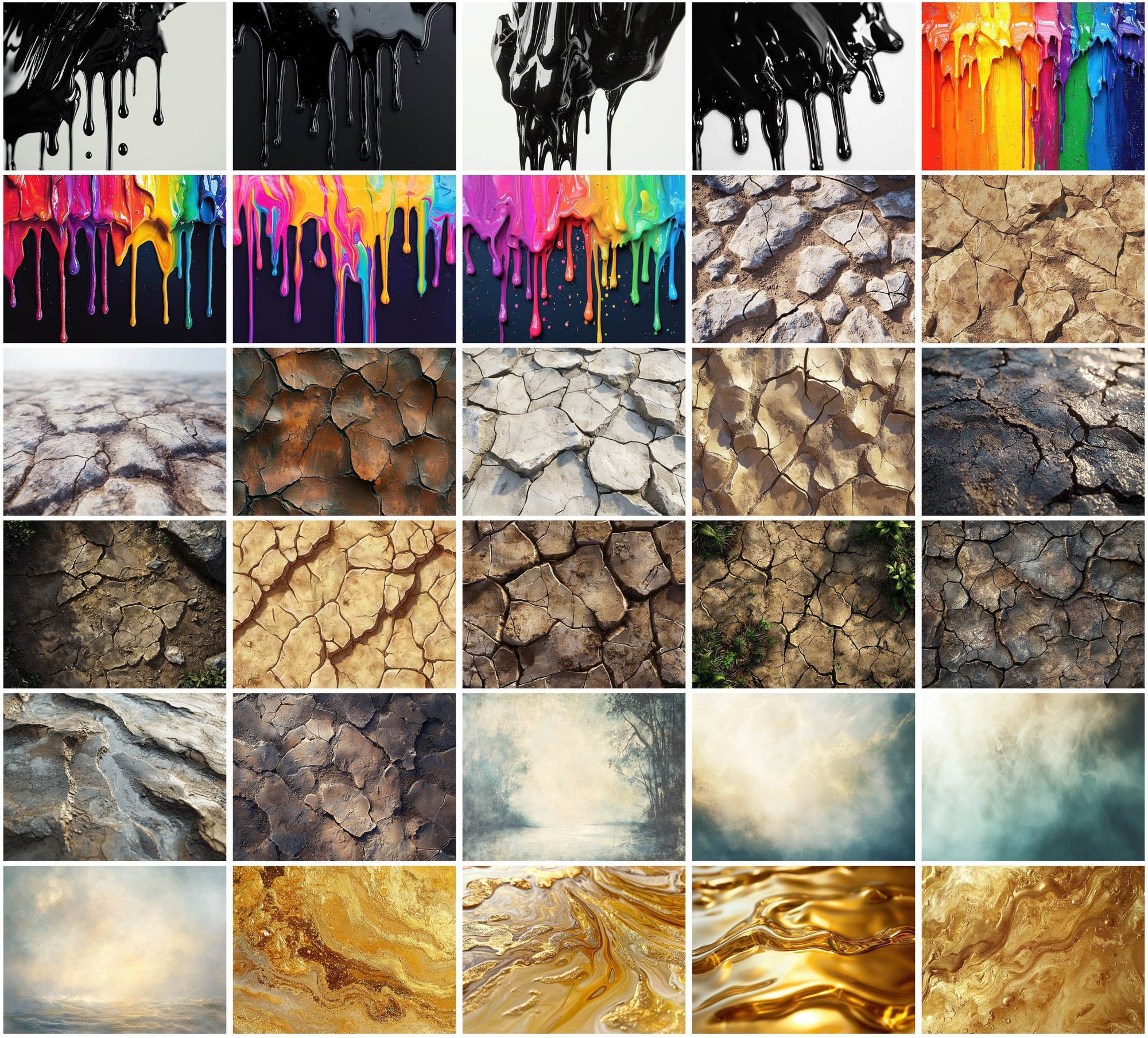 490 Organic and Abstract Textures