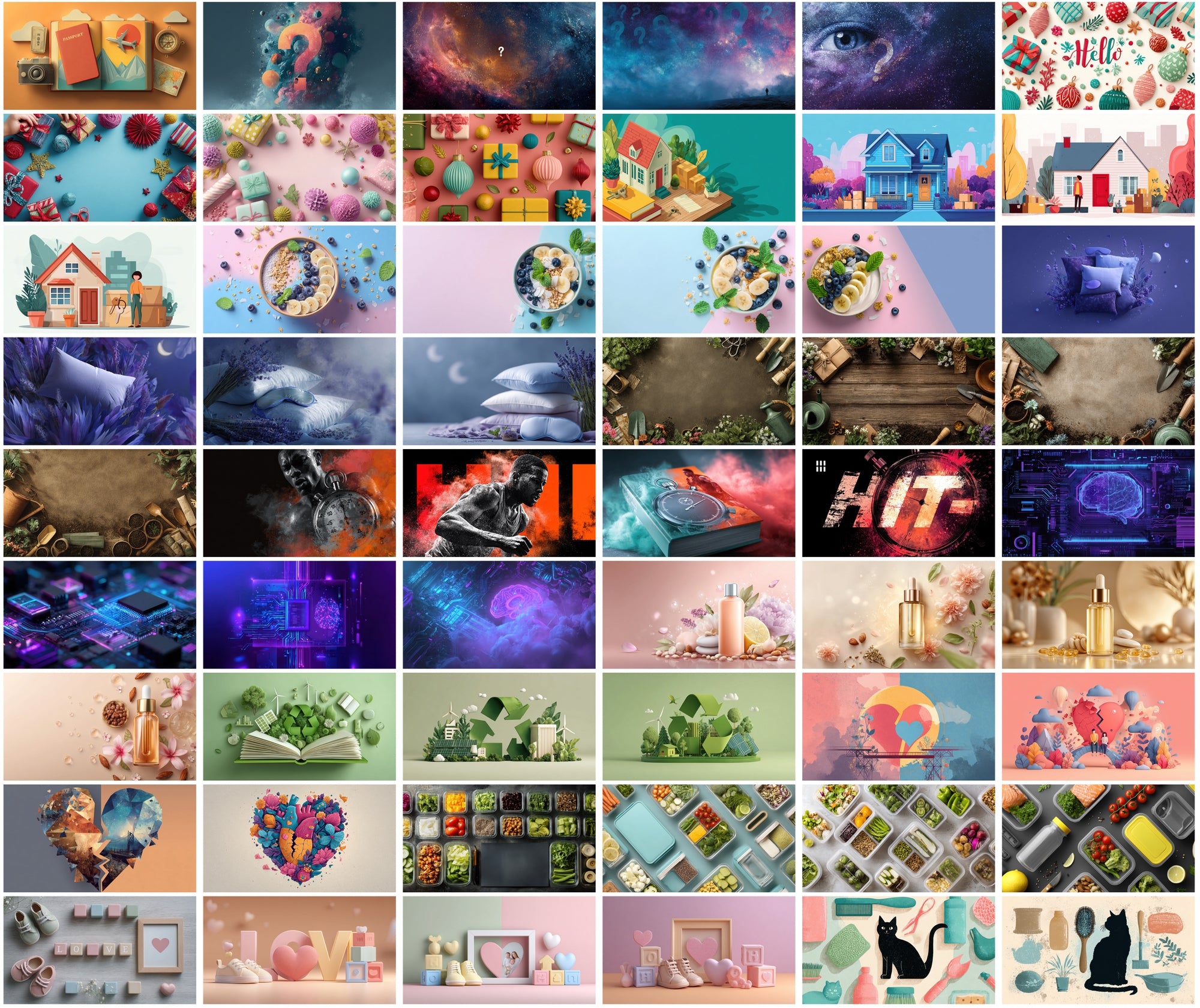 590 Vibrant JPG Images | Modern Lifestyle & Niche Themes