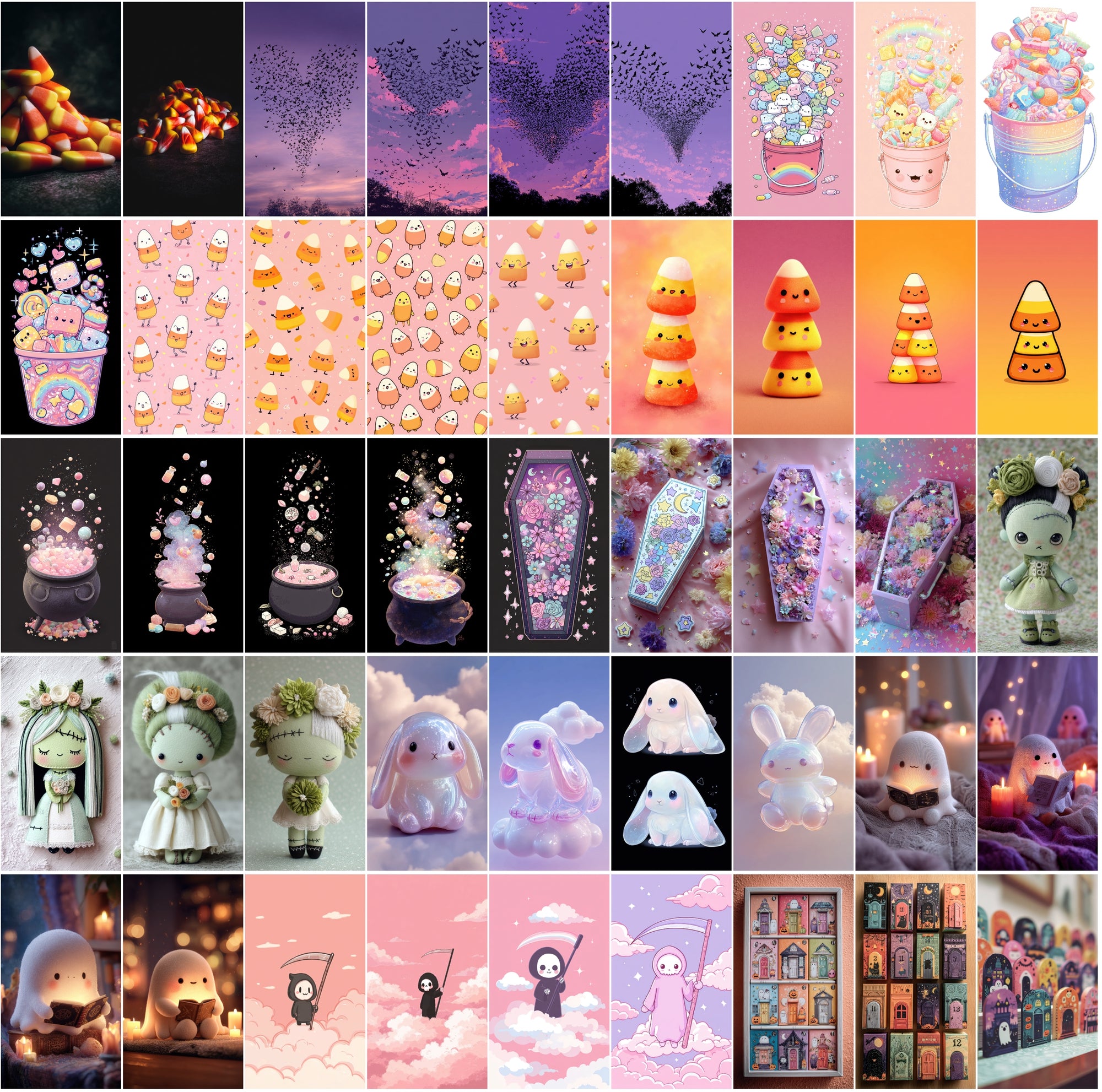 600 Halloween Images – Kawaii, Spooky & Aesthetic Designs