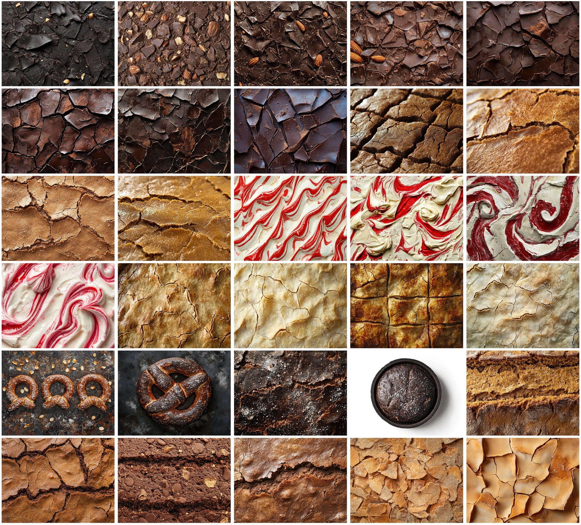 500 Food and Organic Material Textures