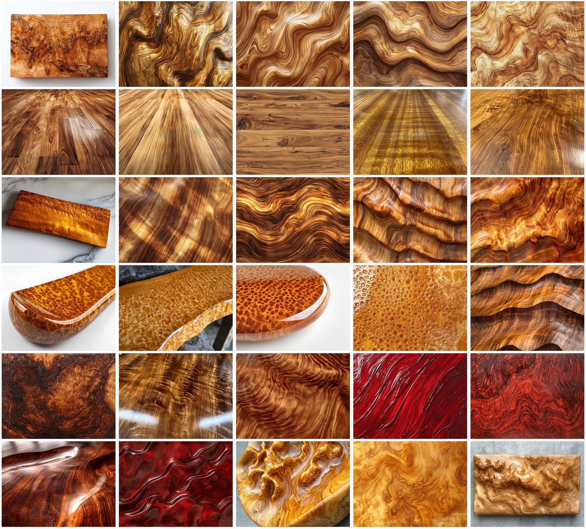 360 Wood Grain Textures