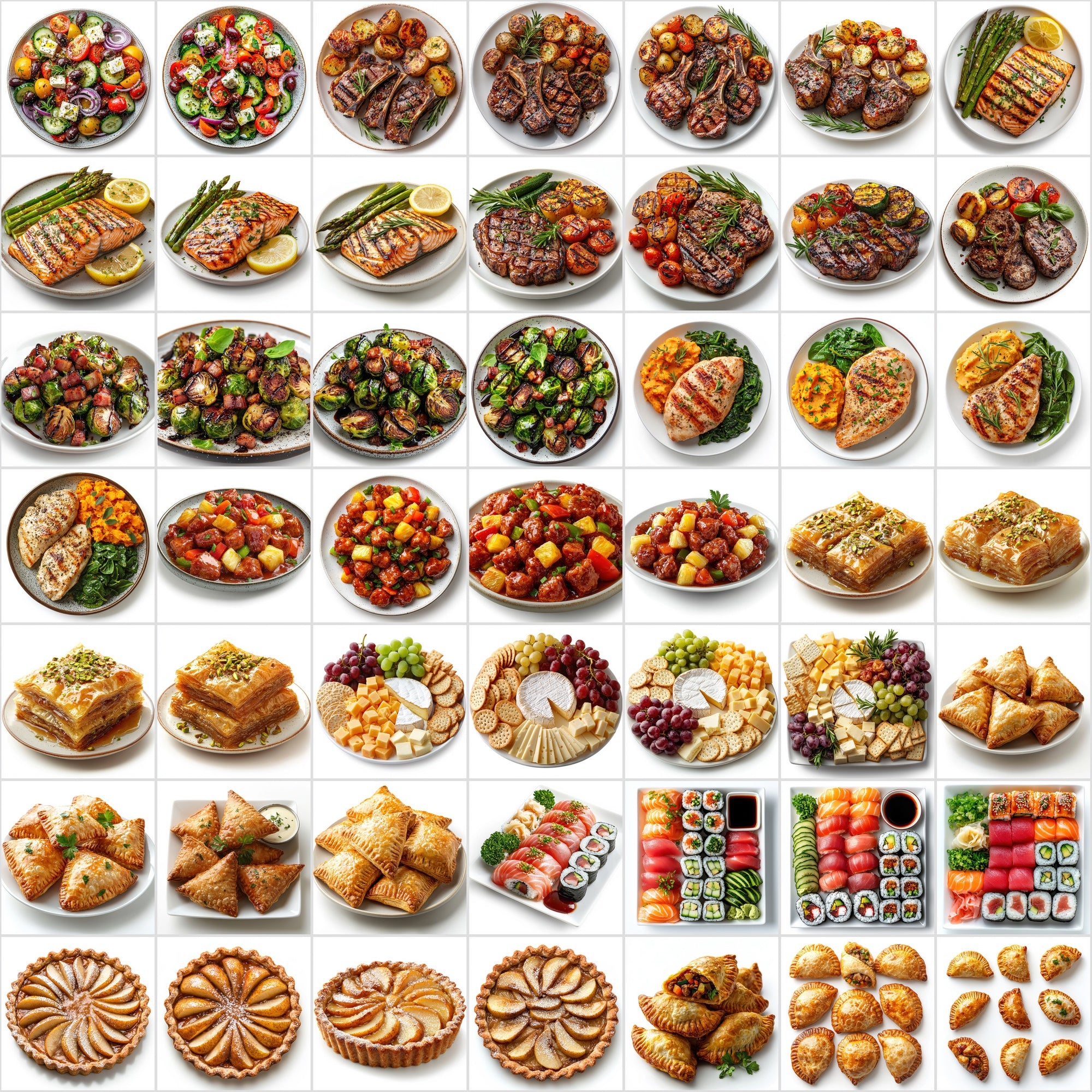 535 High-Resolution Food Photos with Commercial License