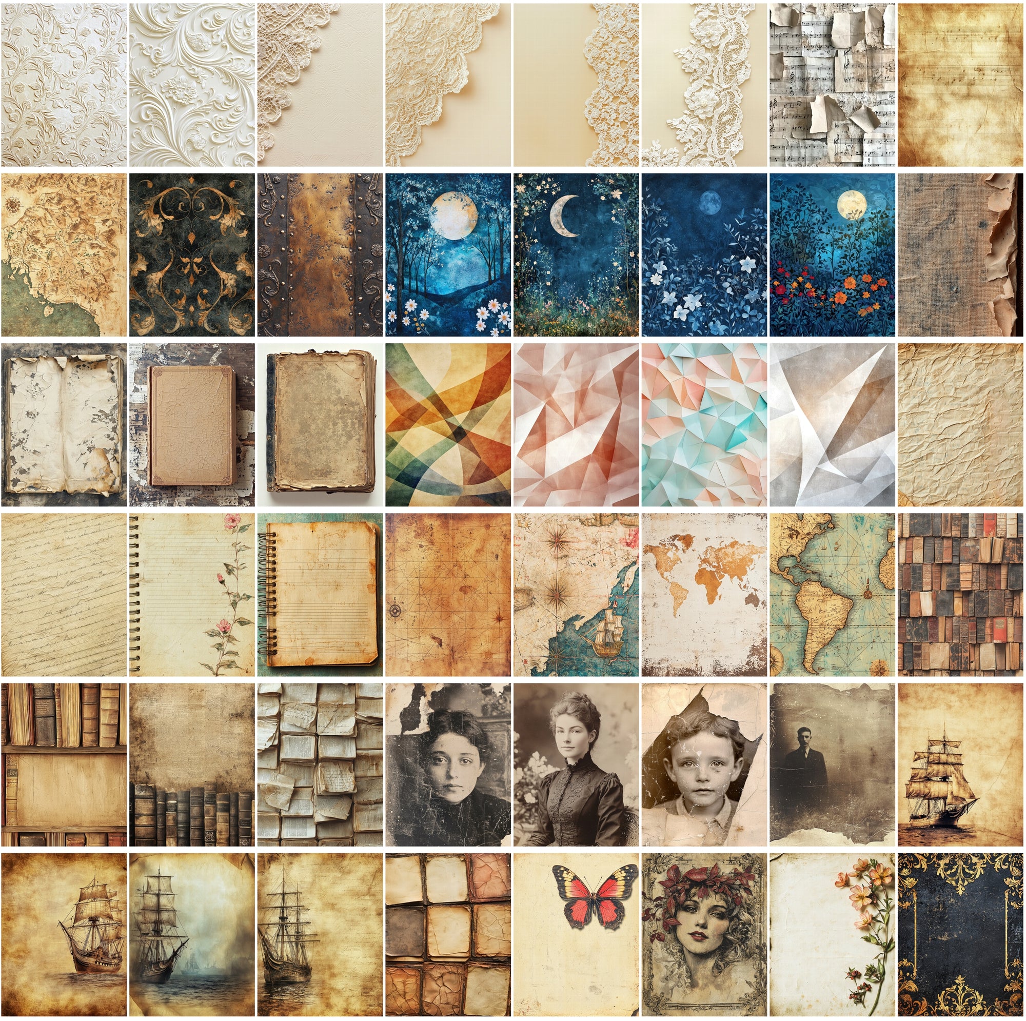 490 Unique Scrapbooking Backgrounds