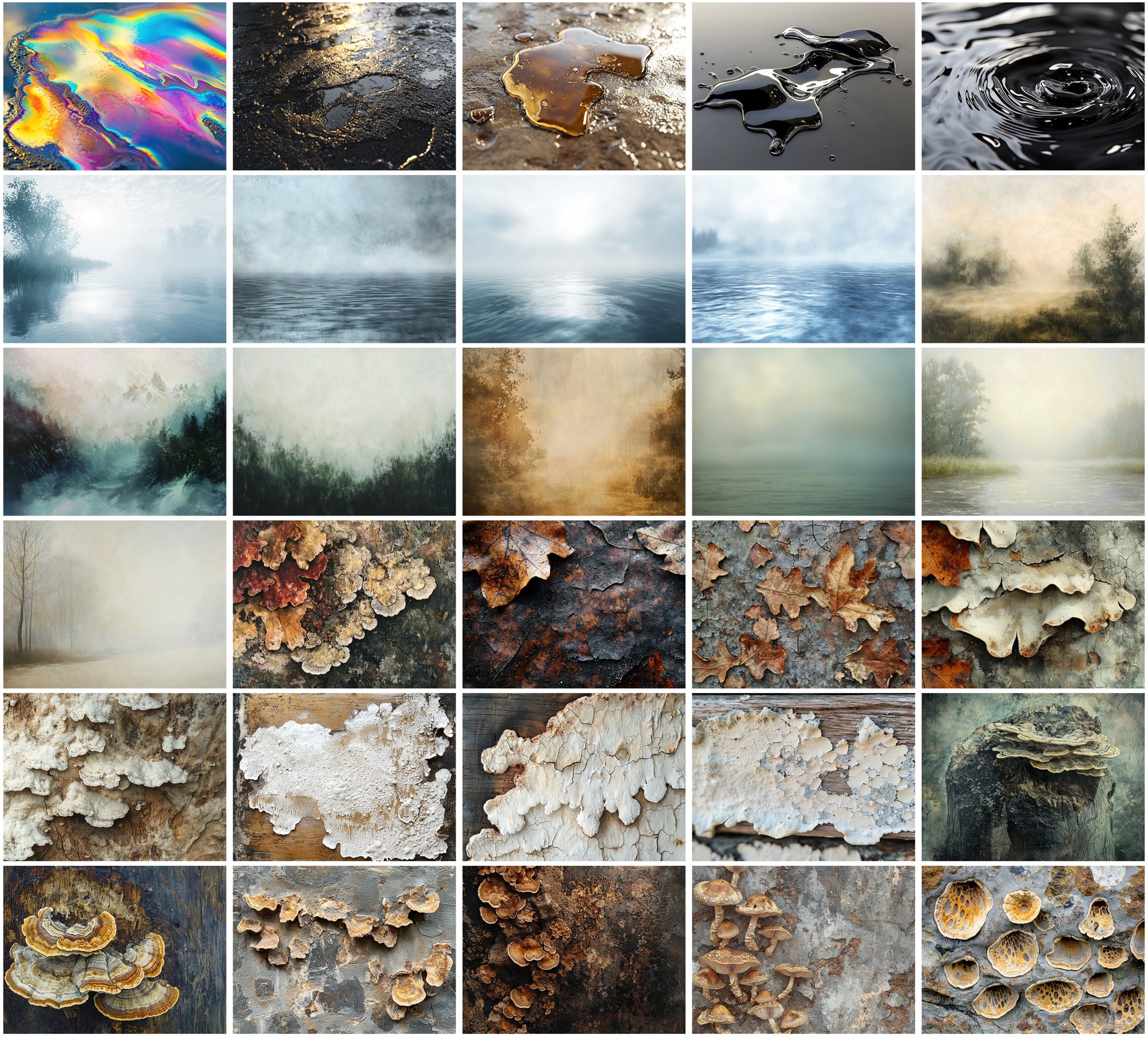 490 Organic and Abstract Textures