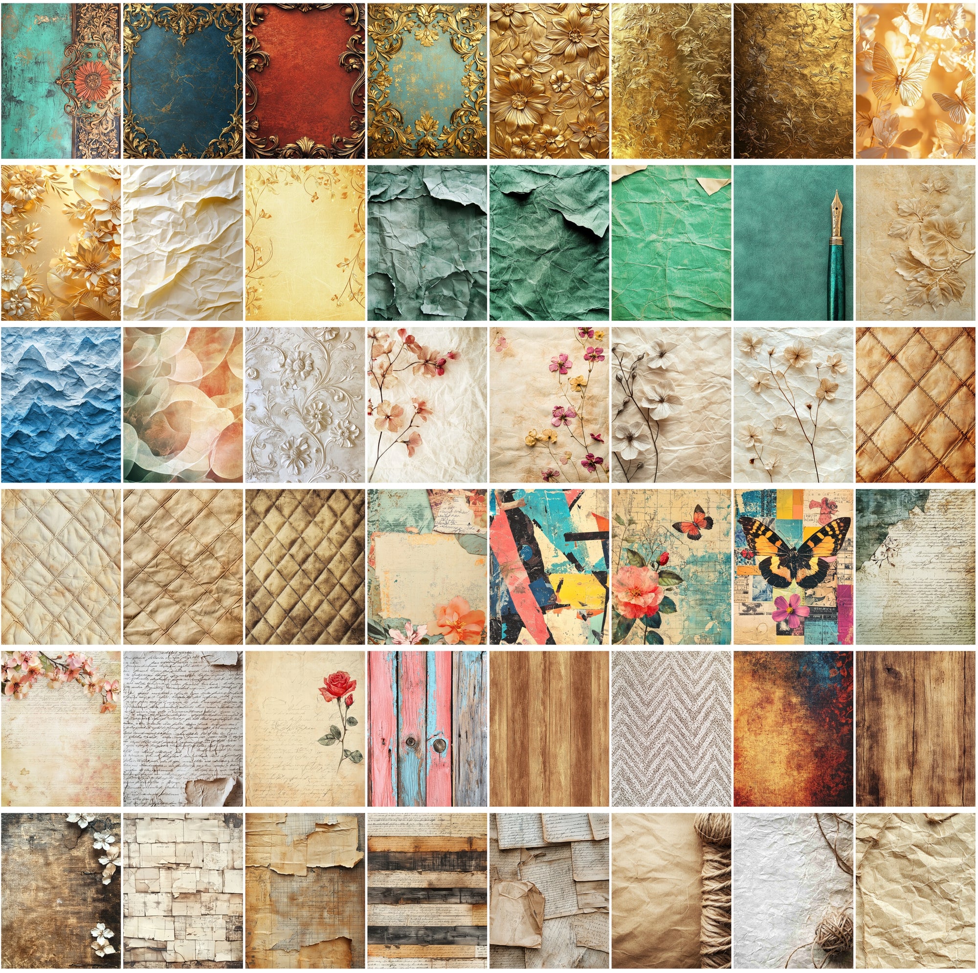 490 Unique Scrapbooking Backgrounds