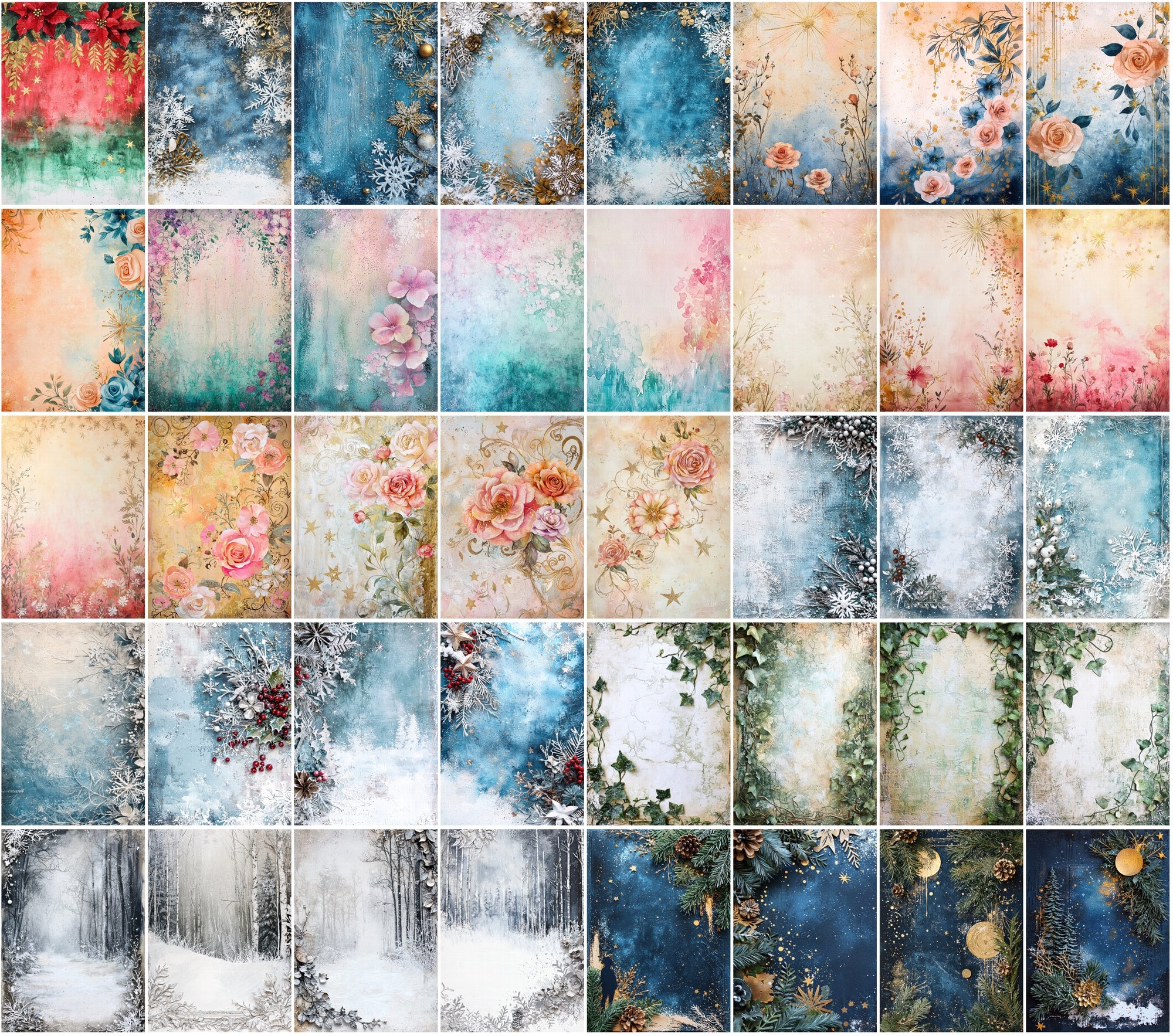 530 Premium Scrapbooking Backgrounds