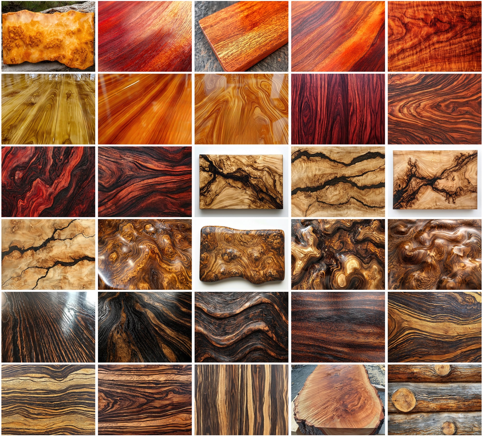 360 Wood Grain Textures