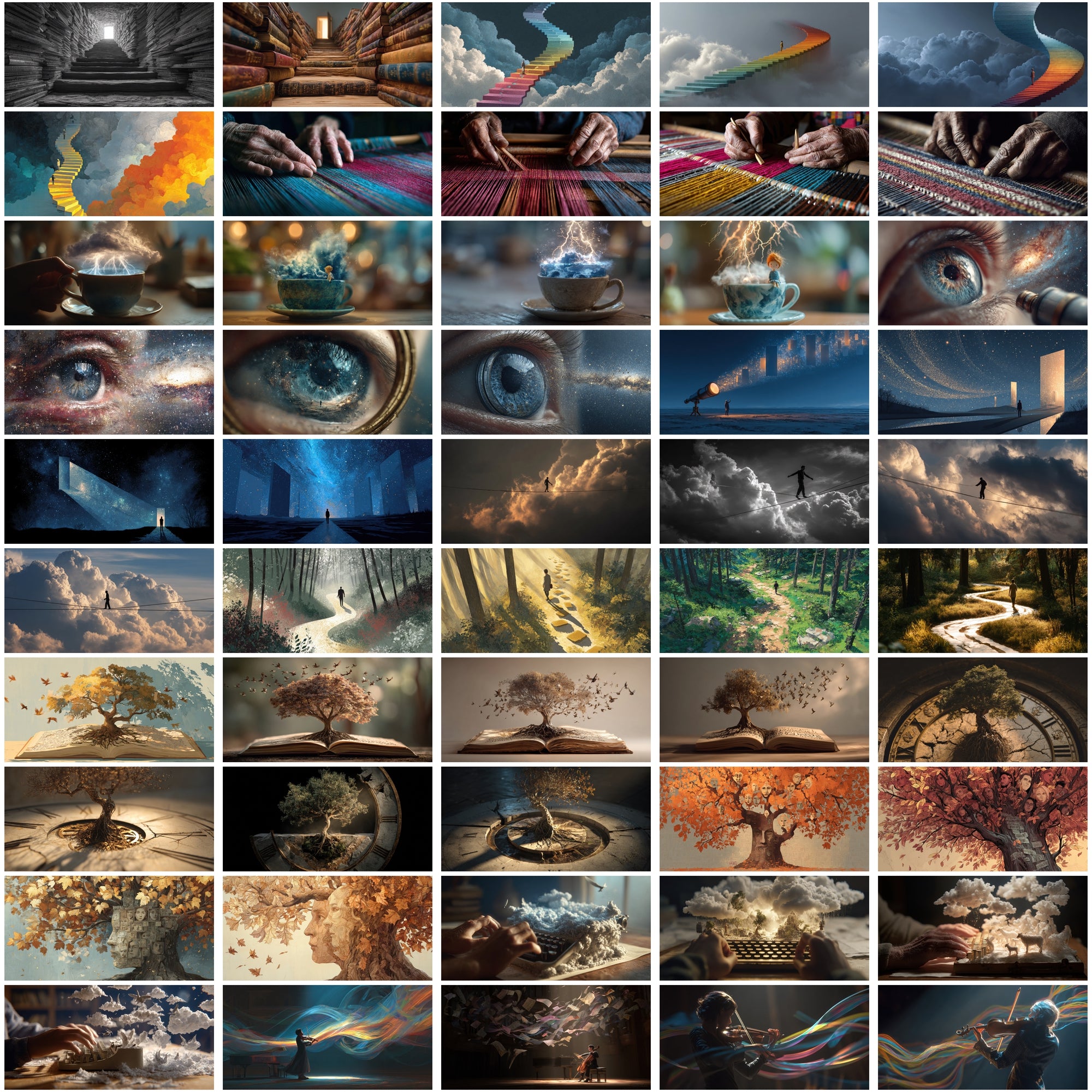 615 Conceptual Images – Surreal & Symbolic Art Collection for Designers, Thinkers, and Creators