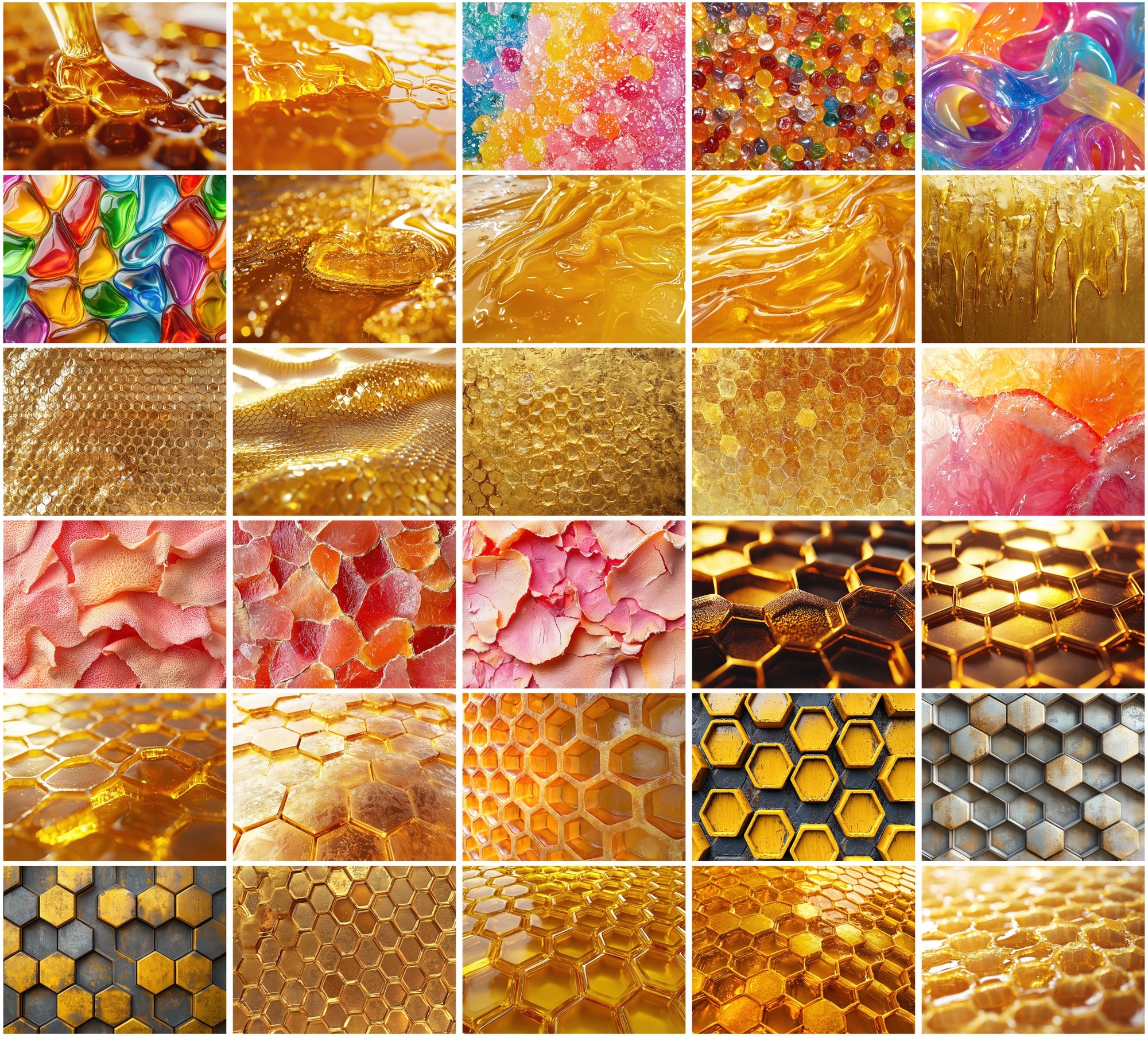 500 Food and Organic Material Textures