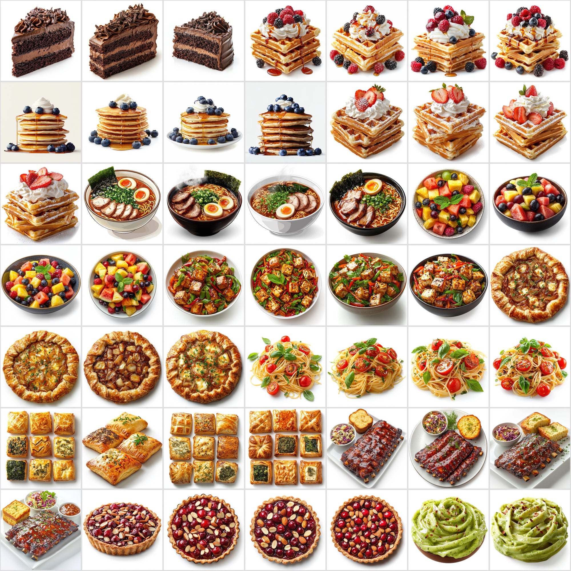 535 High-Resolution Food Photos with Commercial License