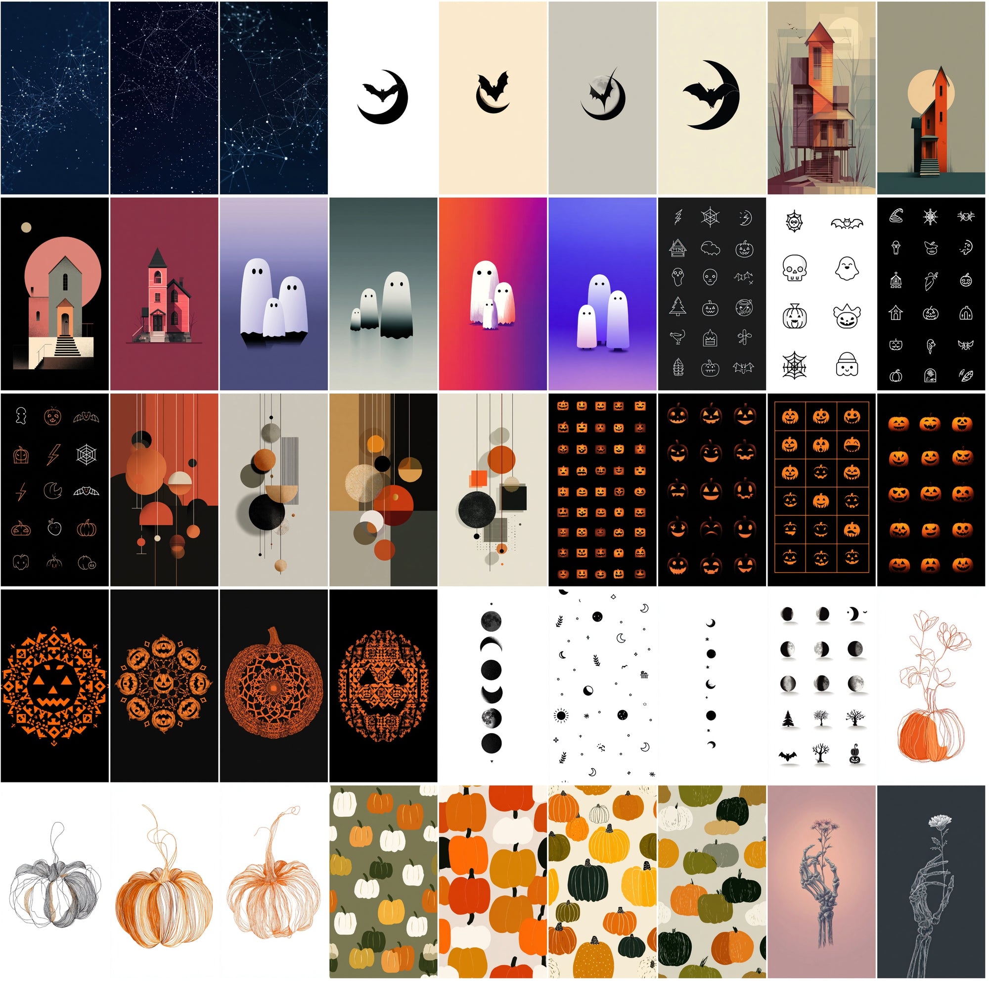 600 Halloween Images – Kawaii, Spooky & Aesthetic Designs